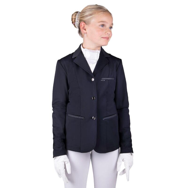 Veste de concours équitation fille QHP Kae