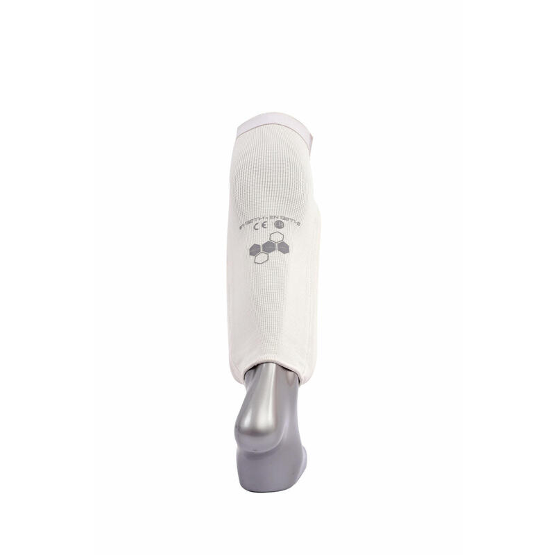 MONTANA Protège tibias coton MK80 blanc XL