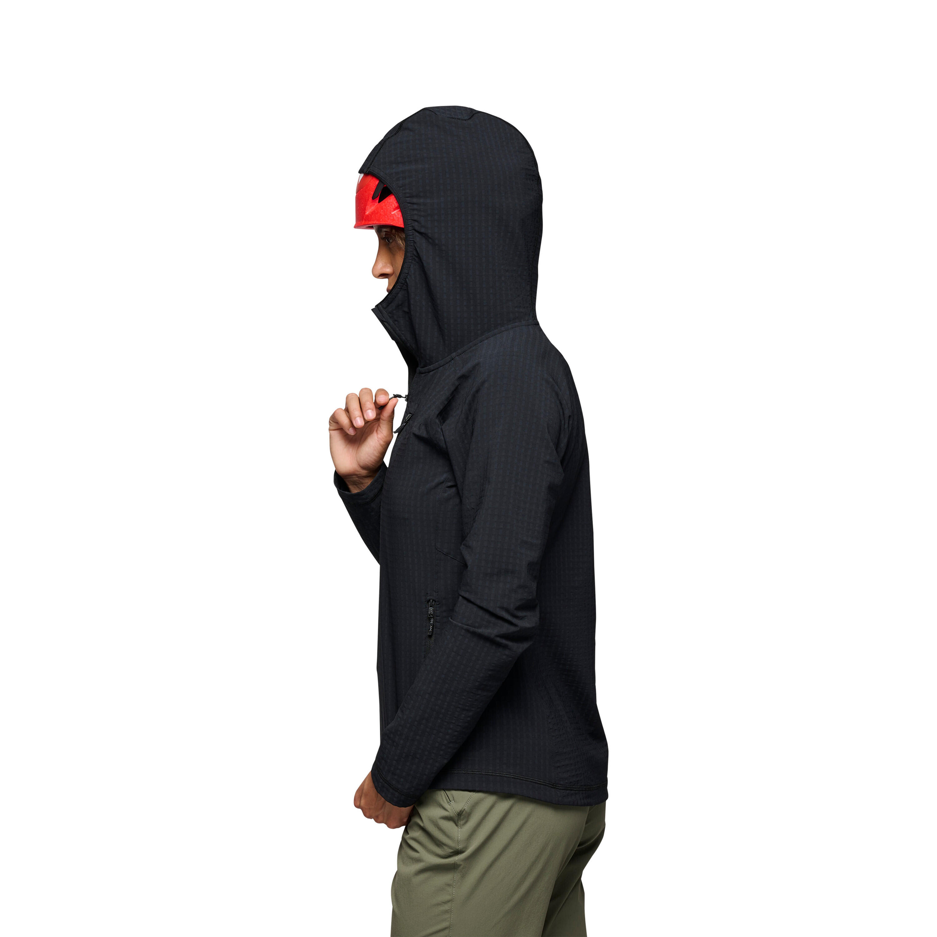 Dames Hoodie Black Diamond Coefficient Storm FZ 3/3