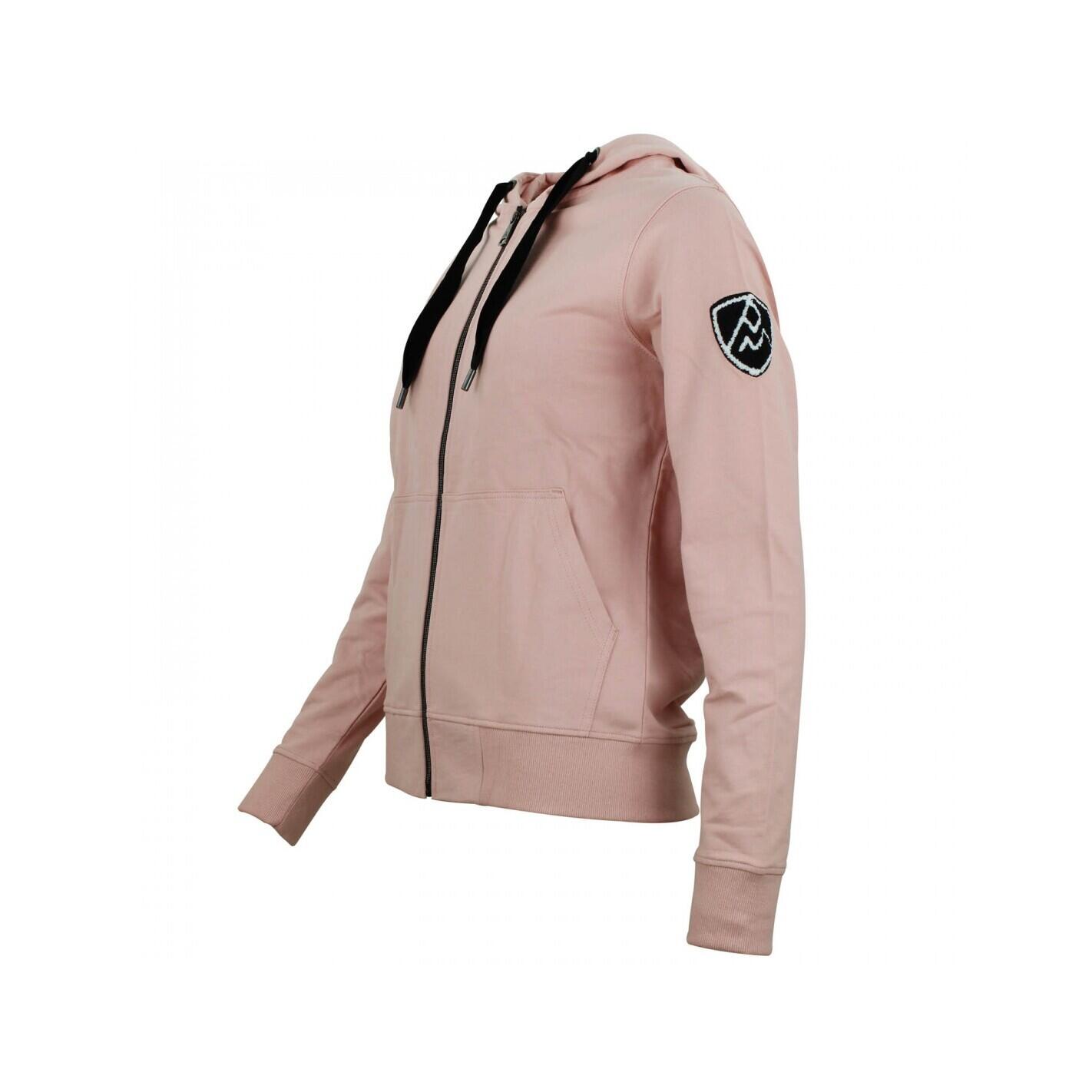 Sweatshirt Baumwolle Full Zip Damen Peak Mountain French Terry 2/5