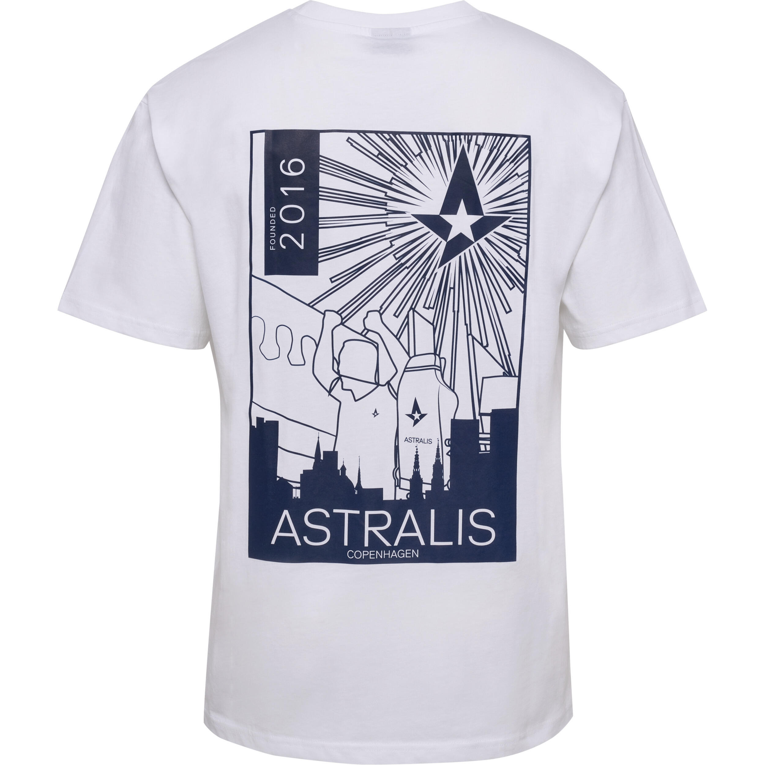 T-shirt Astralis Fan Square 2024/25 3/5