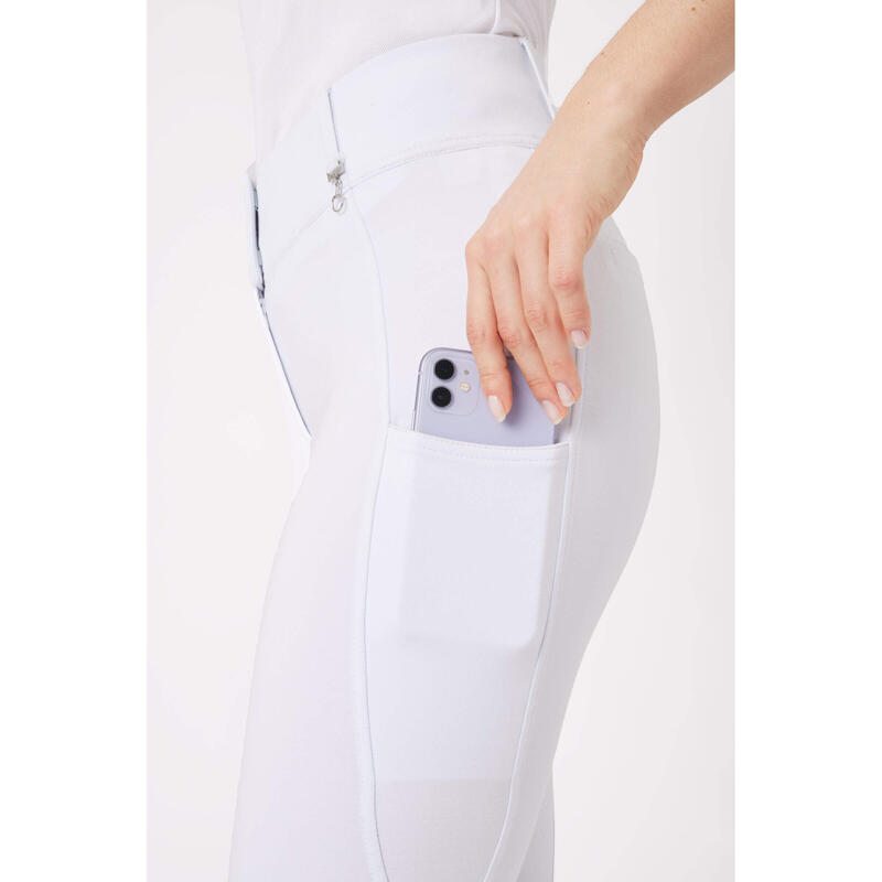 Pantalon full grip de concours d'équitation femme Horze Mira