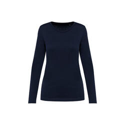 T-shirt suprima manches longues col rond femme Kariban Premium