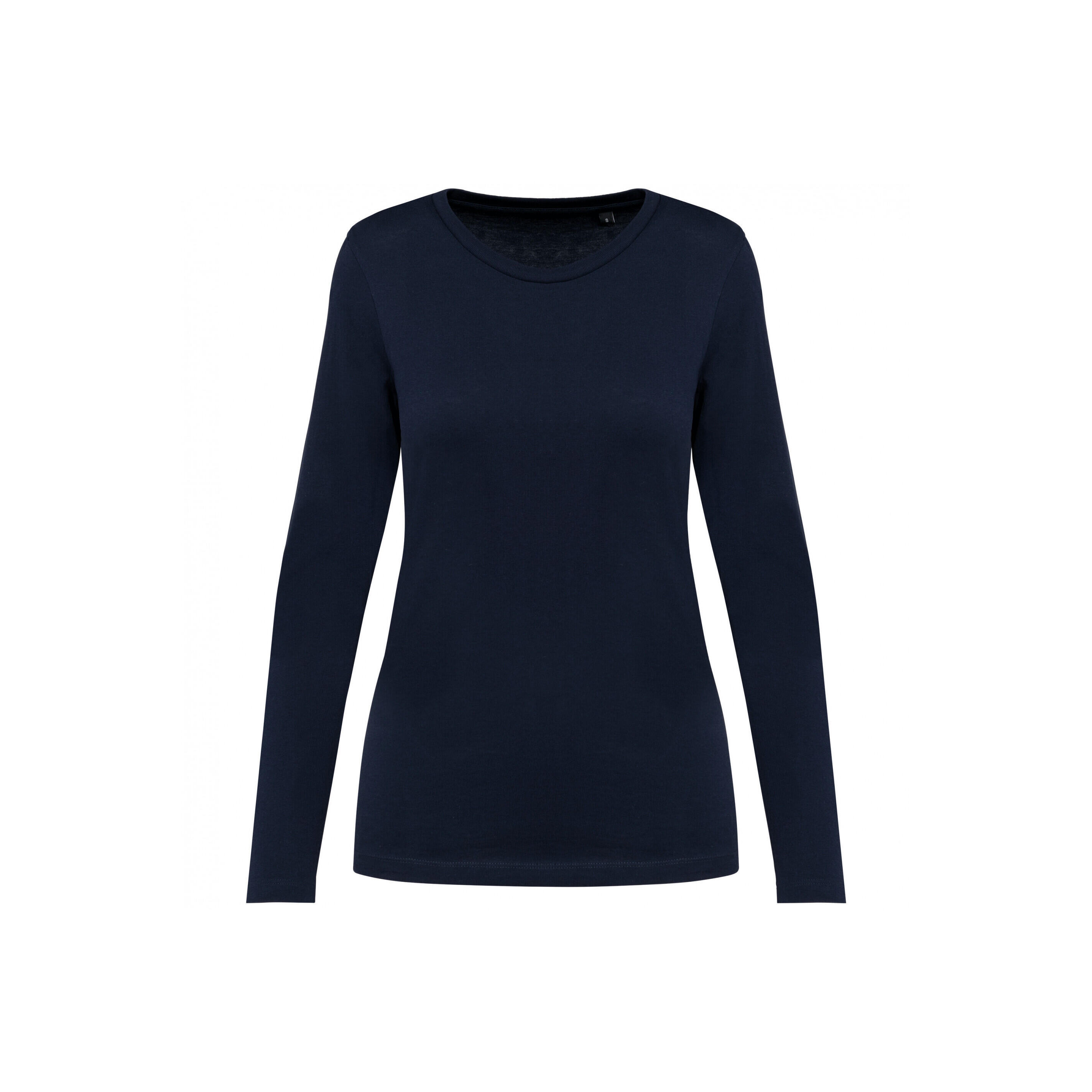 Kariban - T-shirt Suprima Manches Longues Col Rond Femme Kariban Premium - T-shirt Manches Longues - Bleu - 38 S - Decathlon