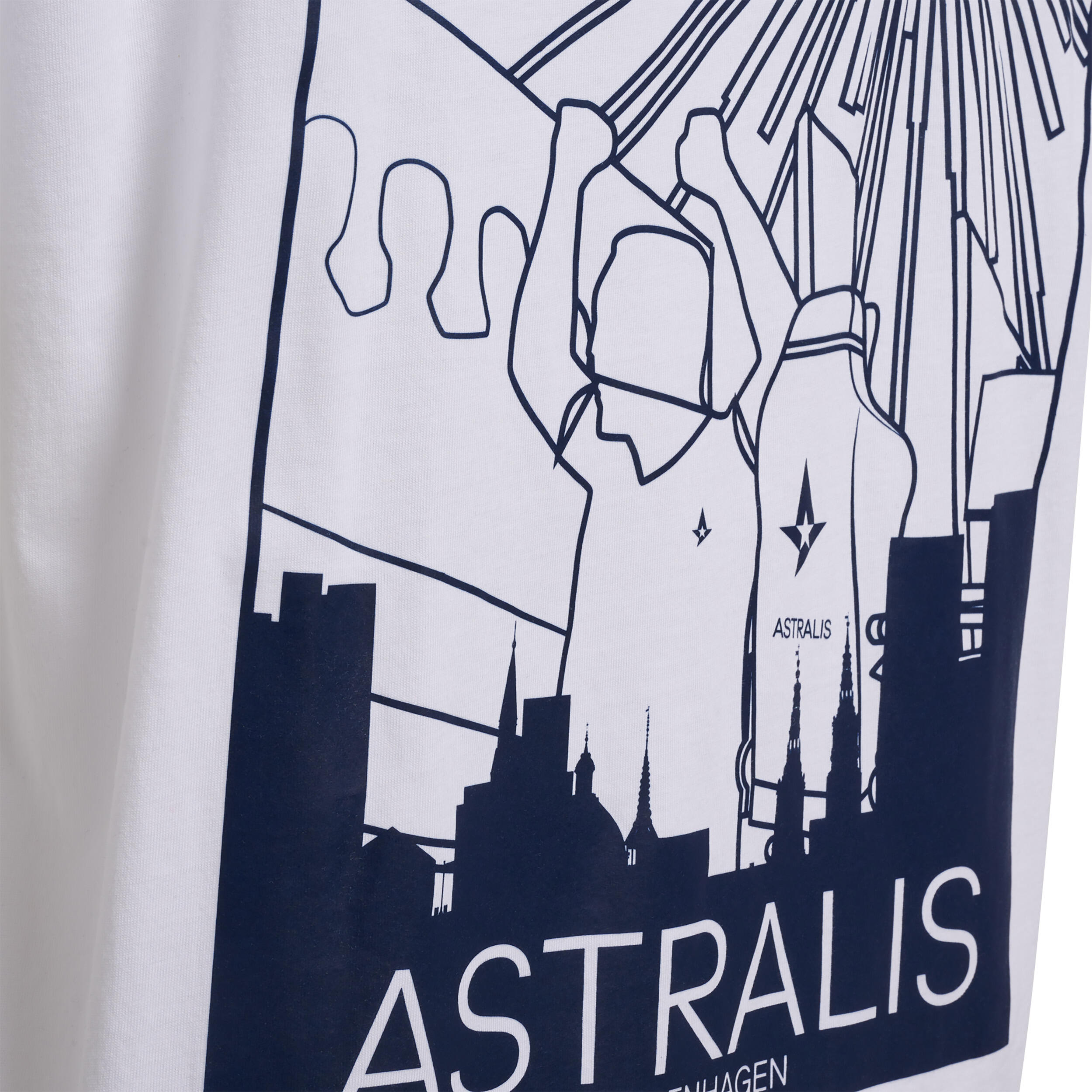 T-shirt Astralis Fan Square 2024/25 5/5