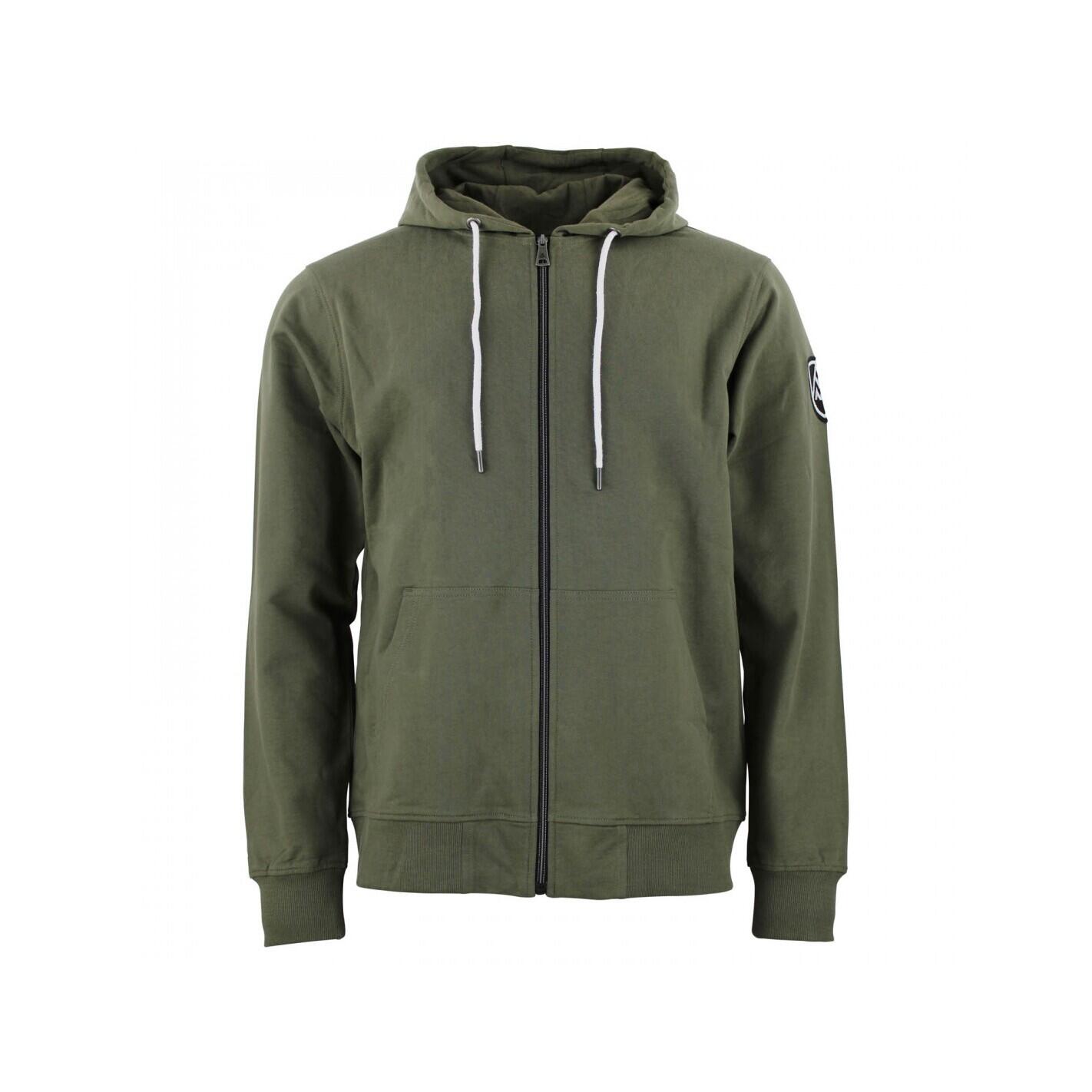 PEAK MOUNTAIN Full-zip cotton sweatshirt Peak Mountain French Terry