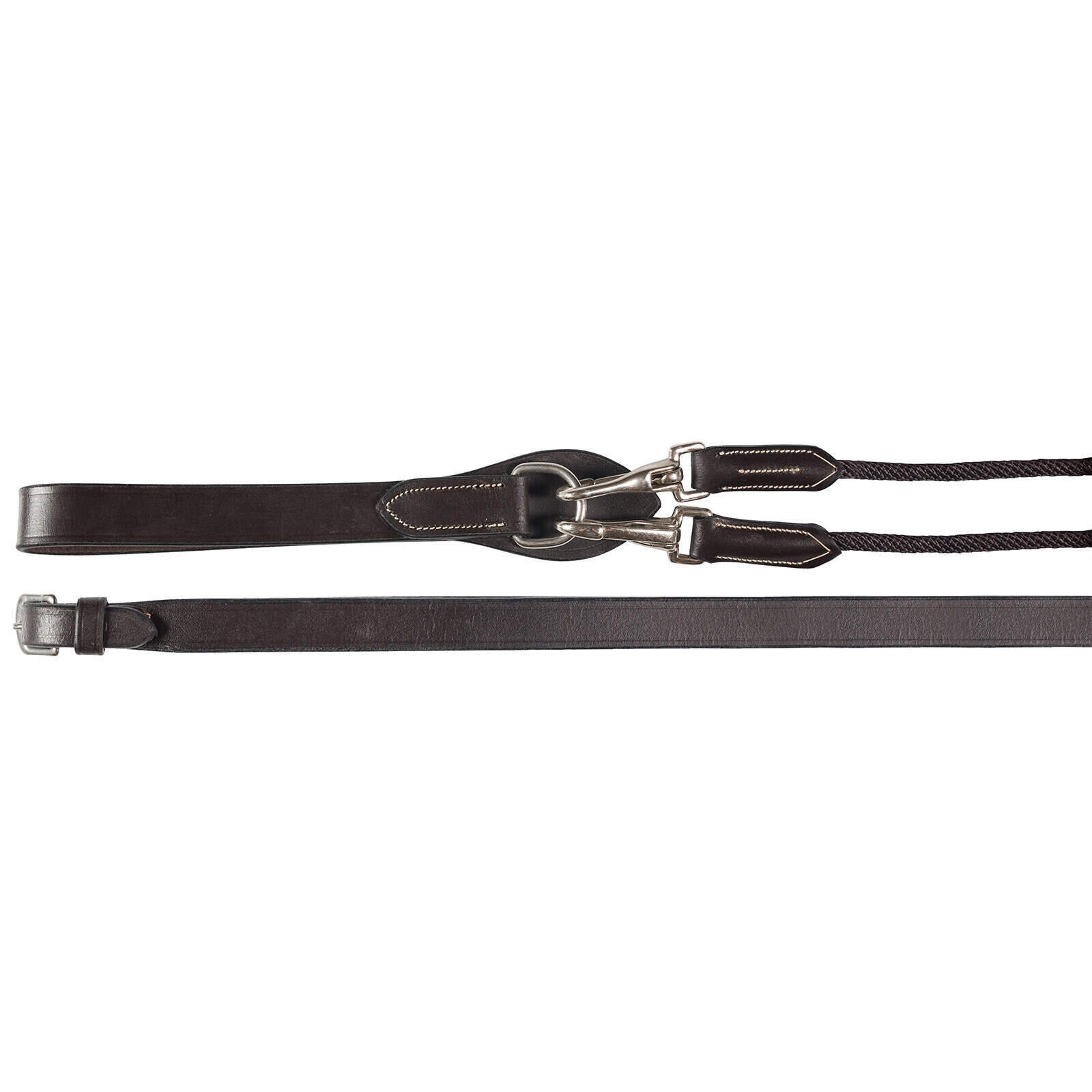 Morso da cavallo tedesco in pelle e nylon Horze Sparta 2/7