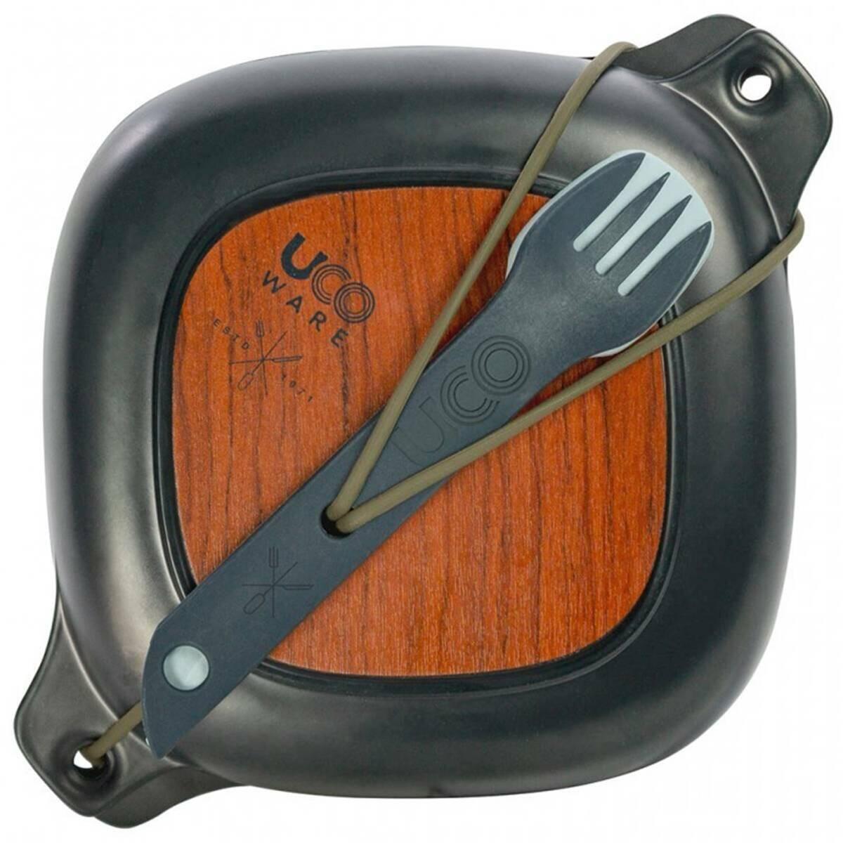 Lancheira hermética MESSKIT com talheres UCO SPORK - Azul claro 2/2
