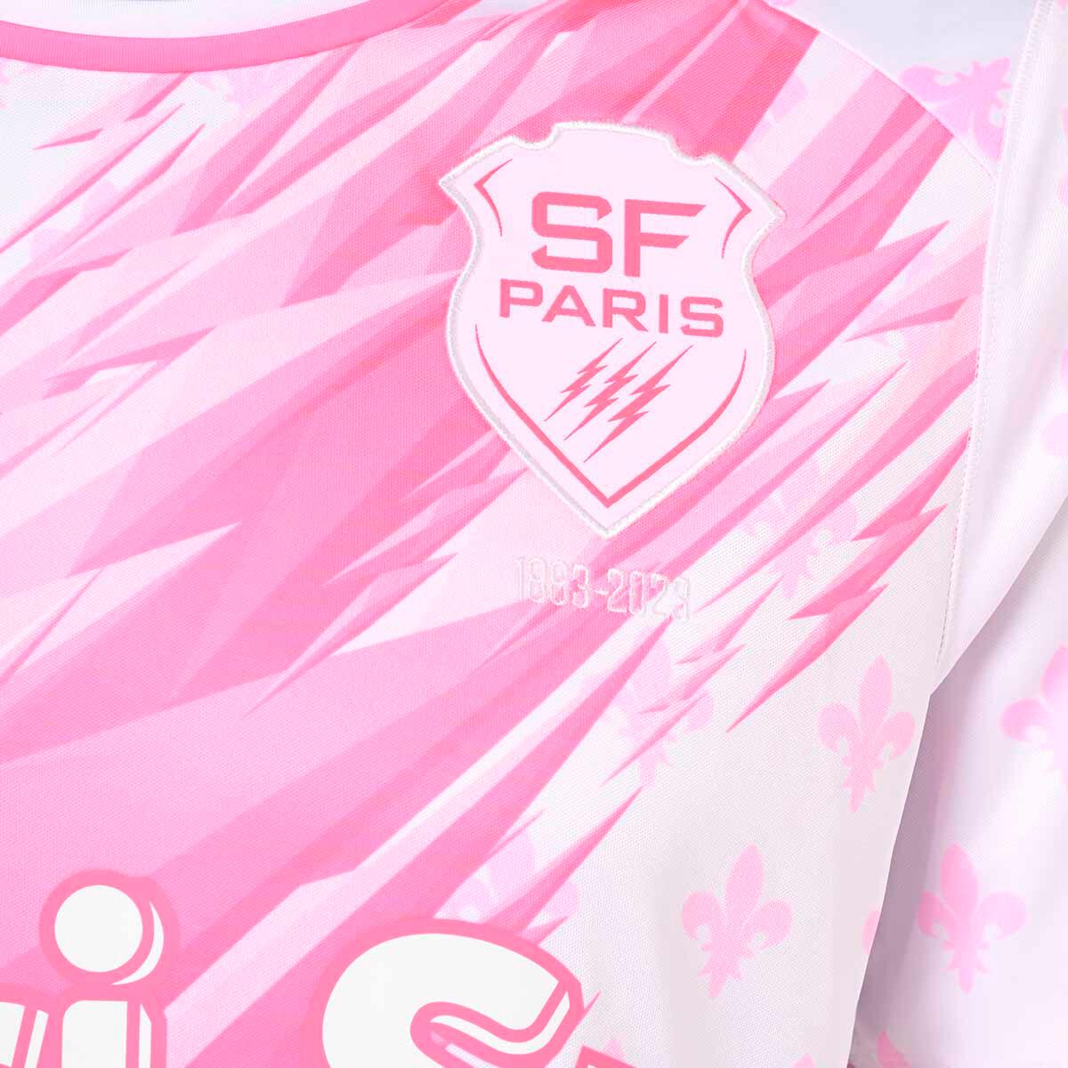 Drittes Kindertrikot Stade Français Kombat 2023/24 4/6