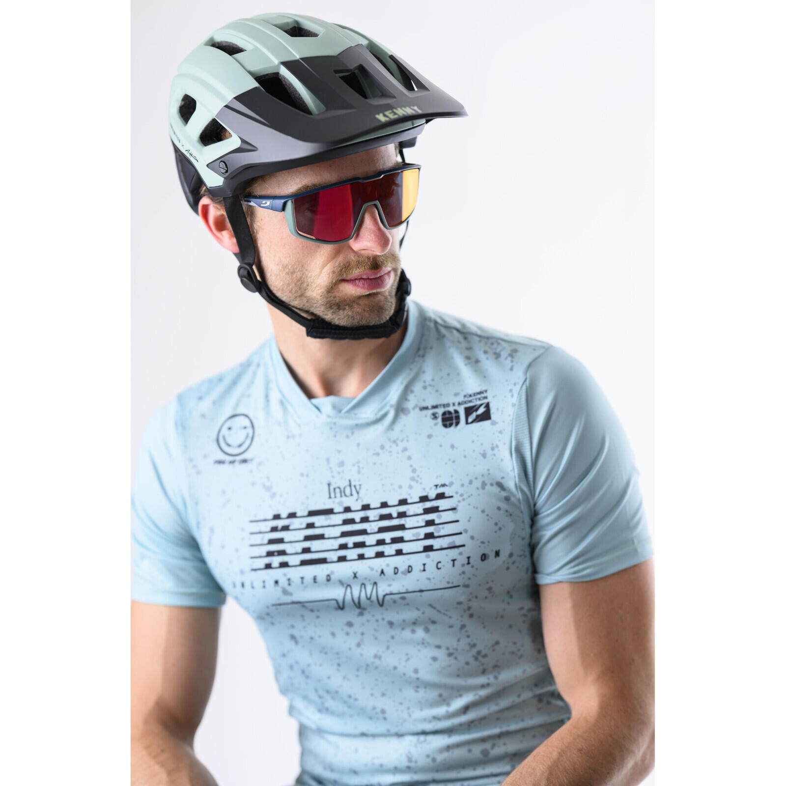 Maillot Kenny Indy Team Menthe 7/7