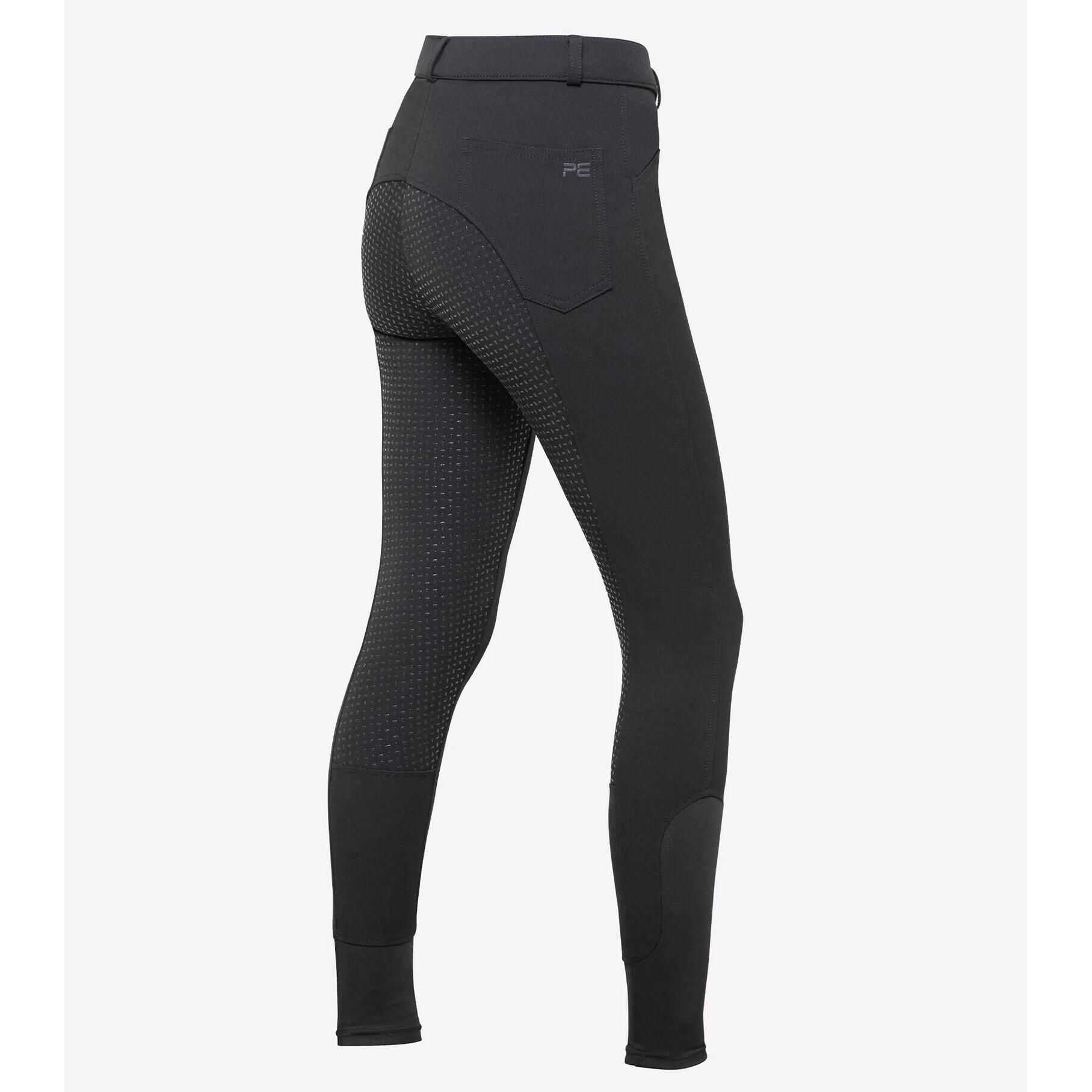 Pantalon équitation full grip fille Premier Equine Brava 2/5