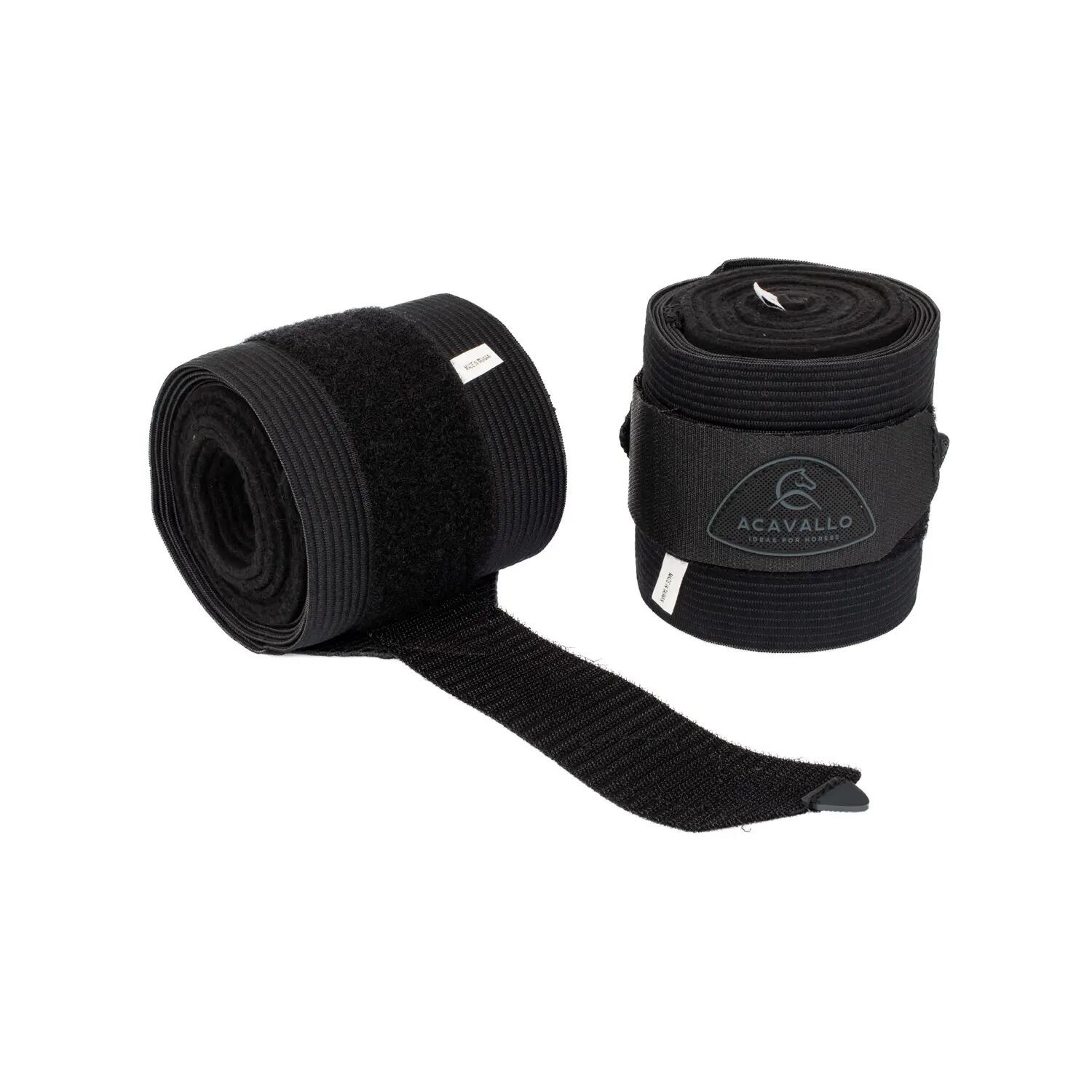 Bandes de polo pour cheval avec élastique Acavallo (x2) 4/4