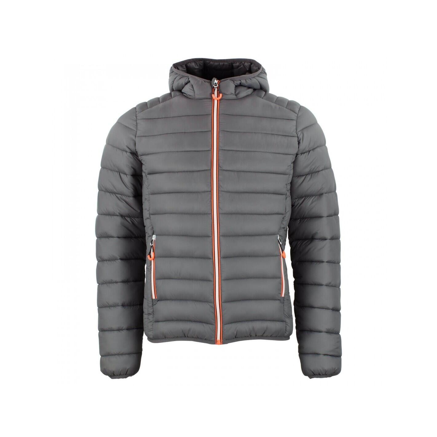 PEAK MOUNTAIN Peak Mountain's Hooded Lightweight Puffer