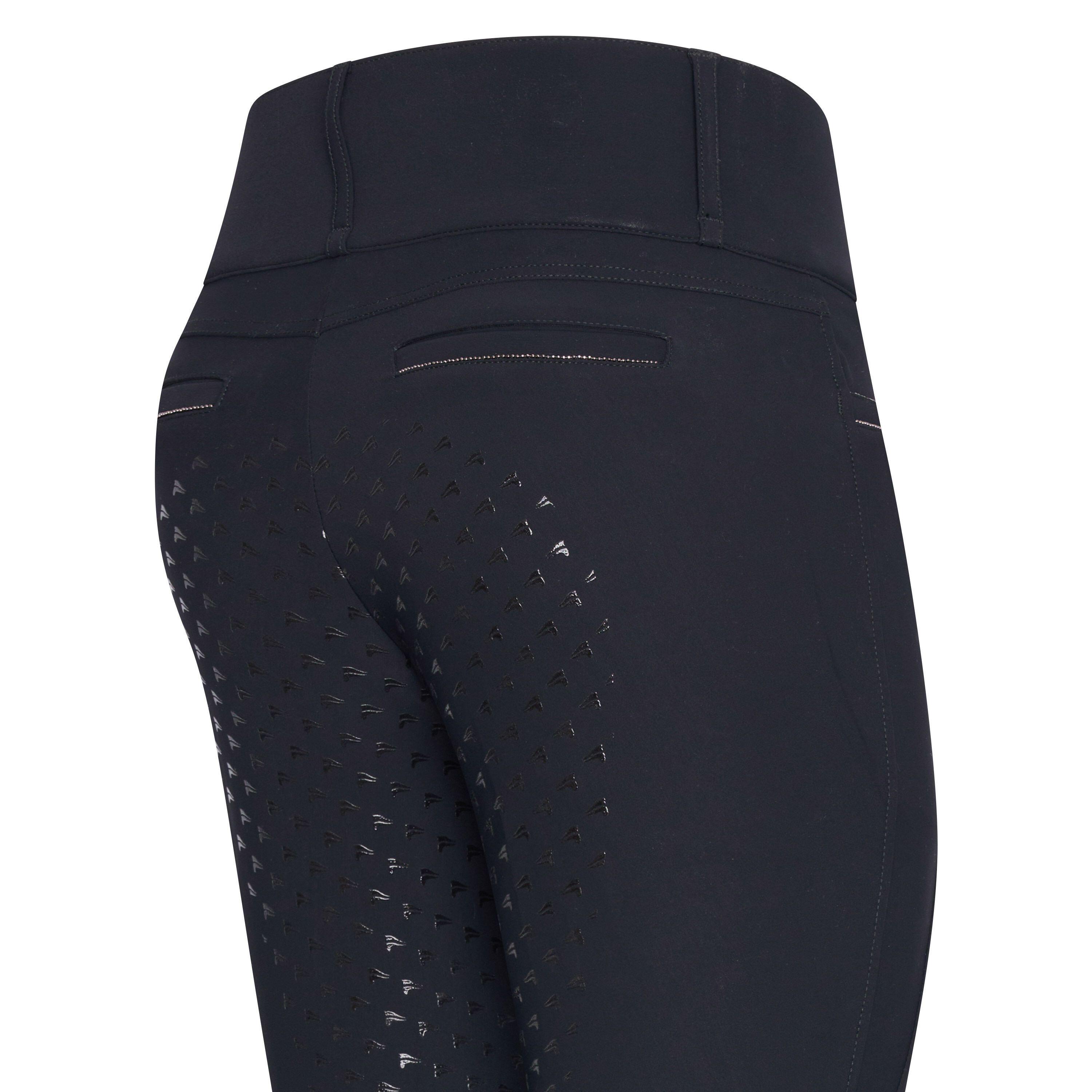 Pantaloni da equitazione full grip da donna Easy Rider Amara 3/4