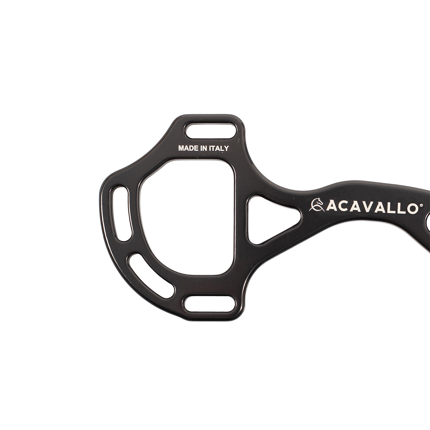 Mors pour cheval en aluminium Acavallo Alupro Hackamore 2/4