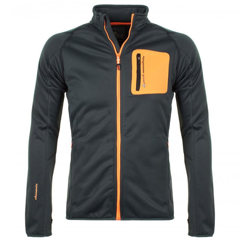 Peak Mountain - Blouson Polarshell Peak Mountain - Blouson - Noir - 52 2xl - Decathlon