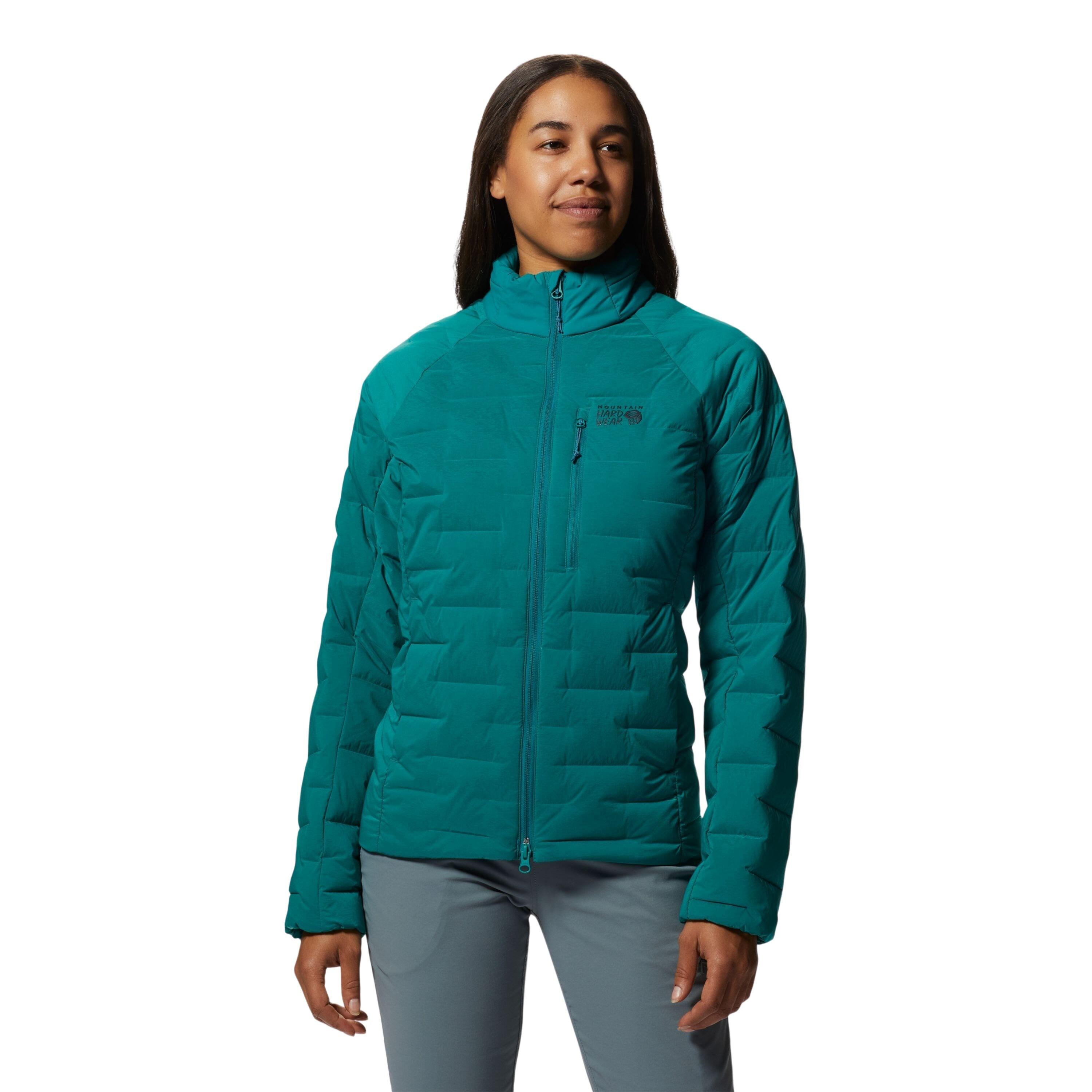 Mountain Hardwear - Veste De Randonnée Femme Mountain Hardwear Stretchdown - Doudoune Synthétique - Vert - 38 S - Decathlon