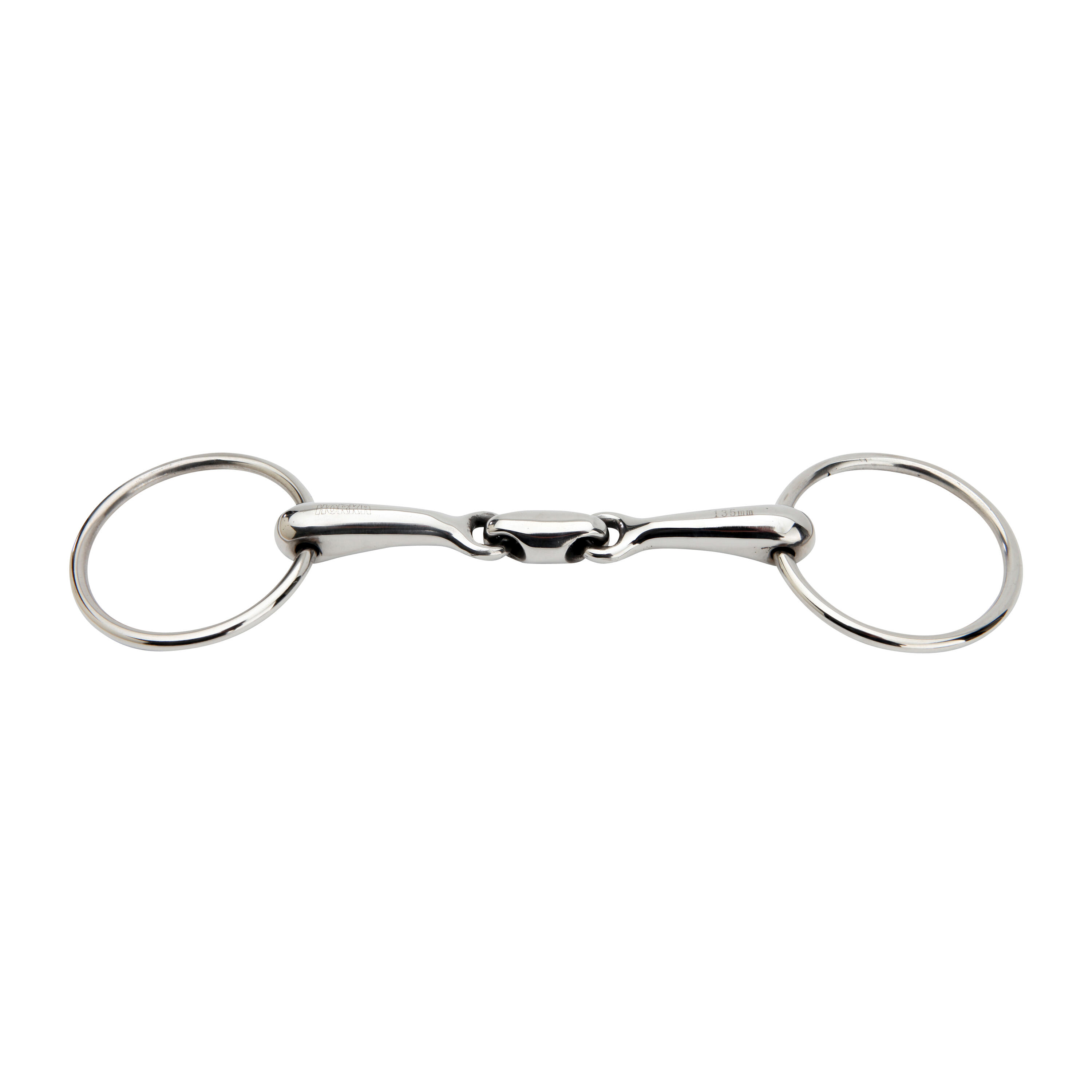 HORKA 2-rings paardenbit met dubbele roestvrijstalen afdichting Horka