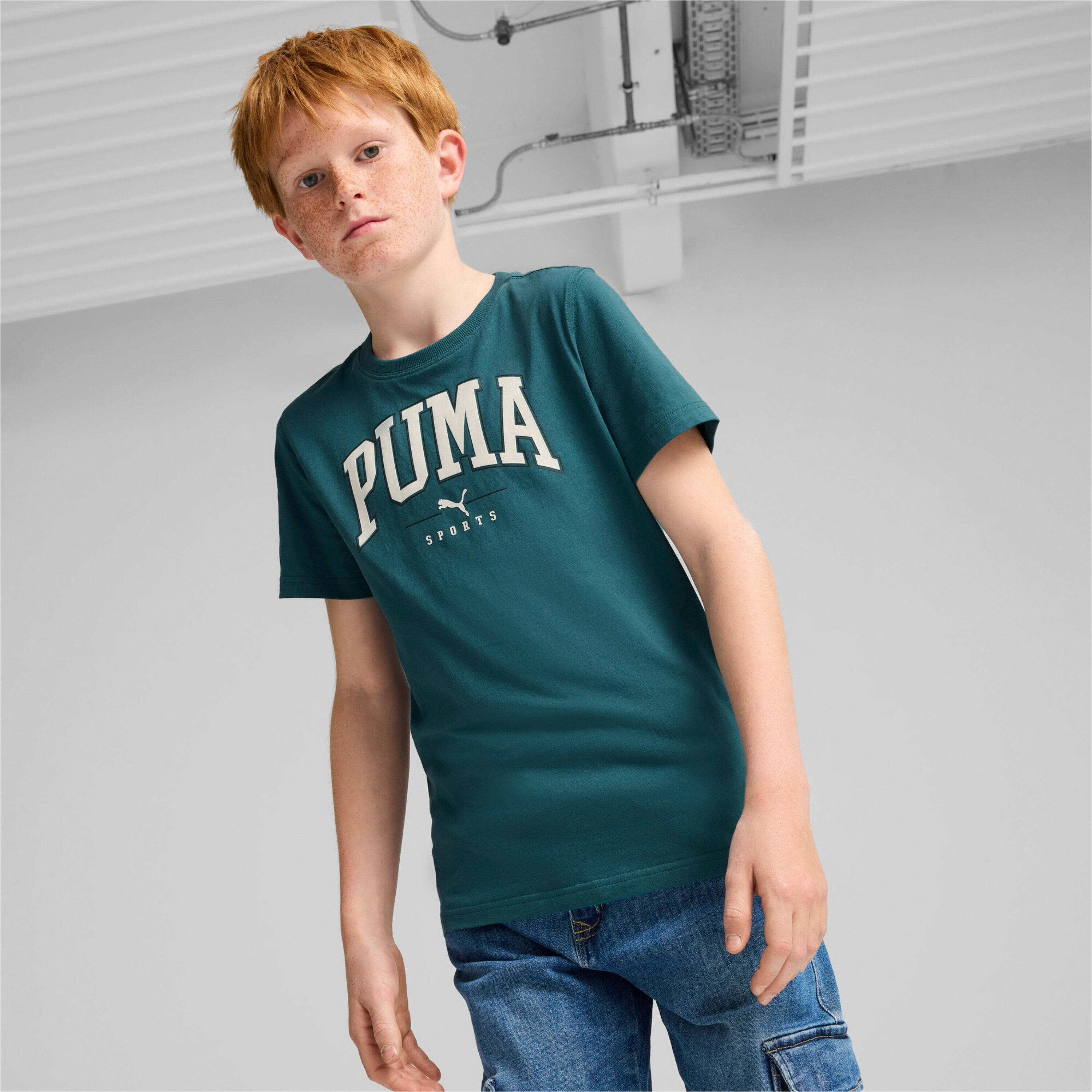 T-shirt Puma modelo 682772-22 para crianças 2/5