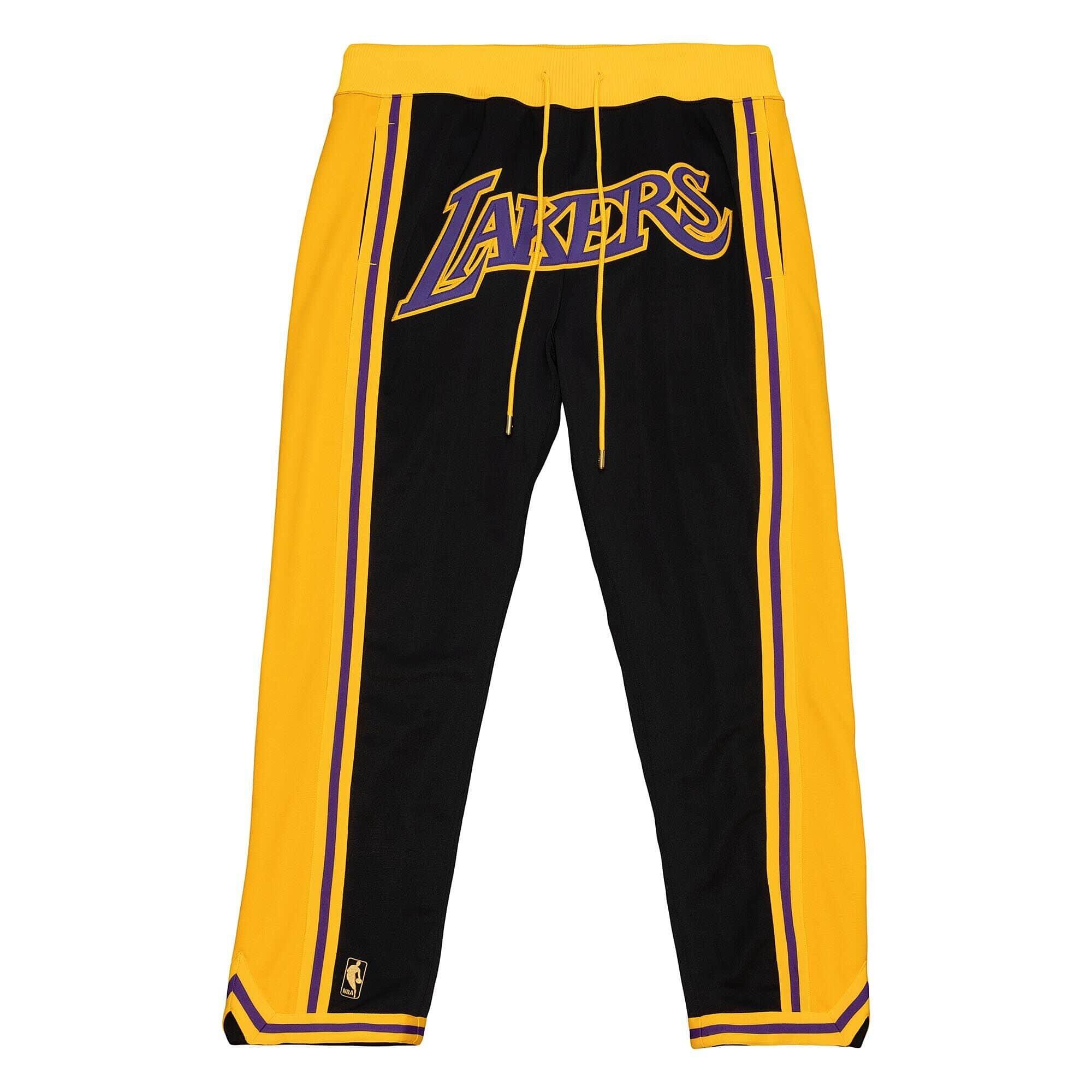 MITCHELL & NESS Tepláky Los Angeles Lakers NBA Just Don Hardwood
