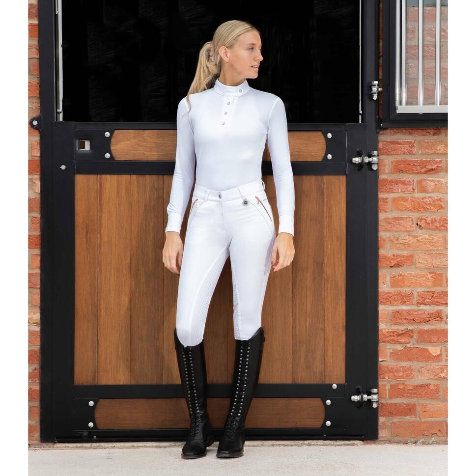 Damskie spodnie konkursowe o pełnej przyczepności Premier Equine Milliania