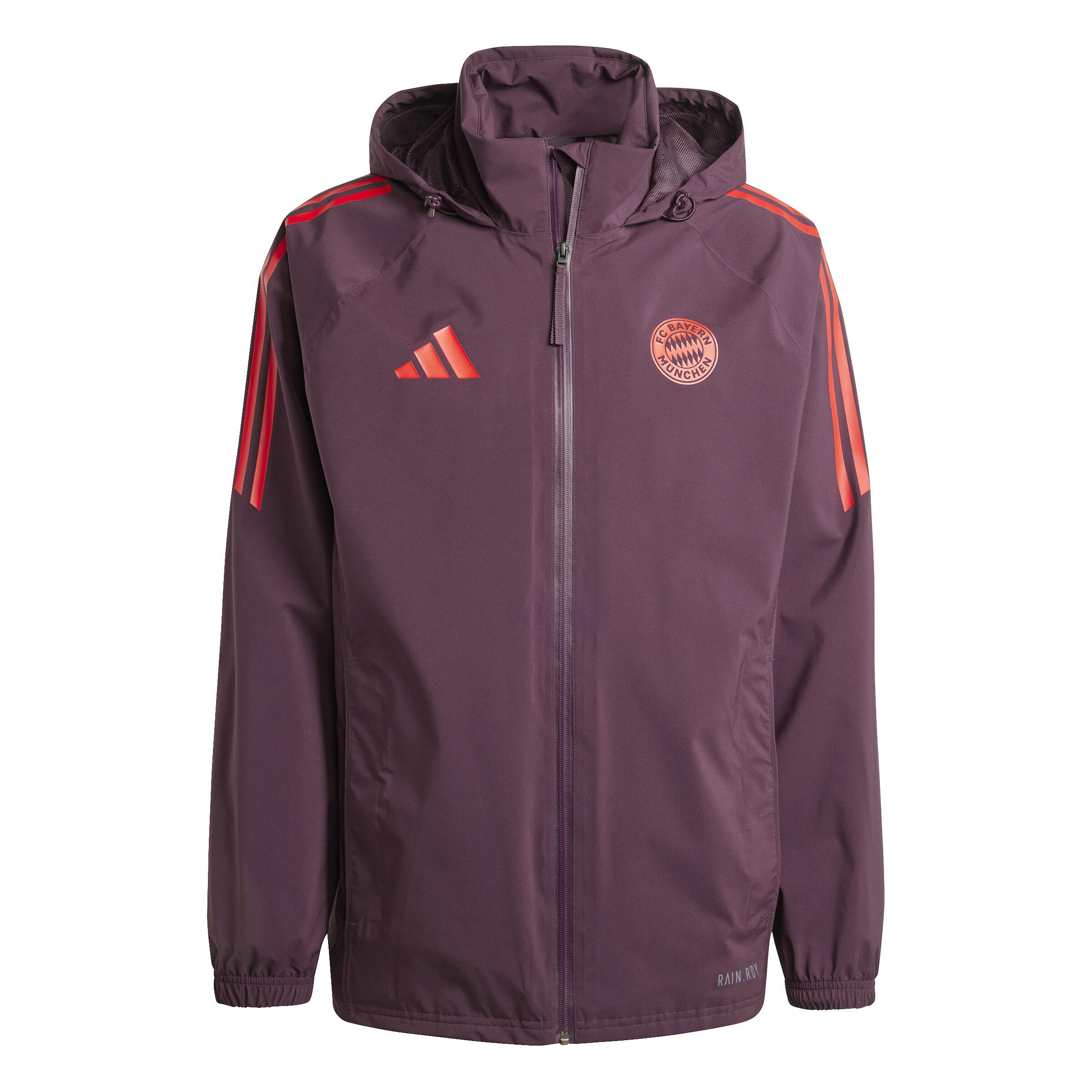 ADIDAS Waterdichte jas met capuchon Bayern Munich Tiro 2024/25