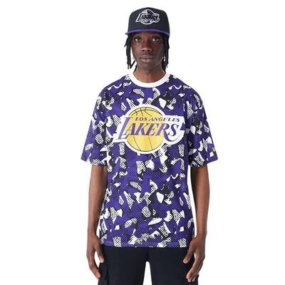 T-shirt los angeles lakers nba team aop