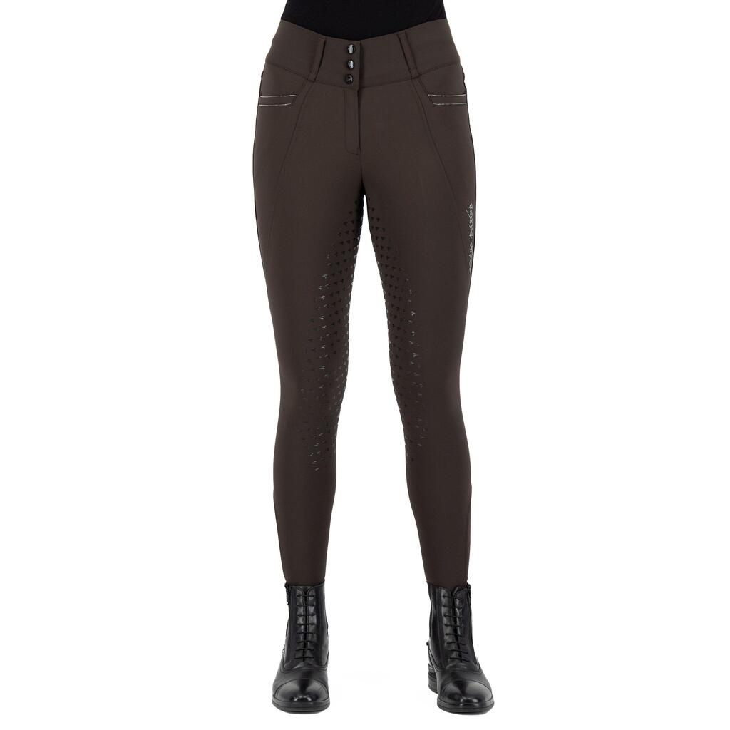 Girls' full grip riding leggings Easy Rider Dietse Winter