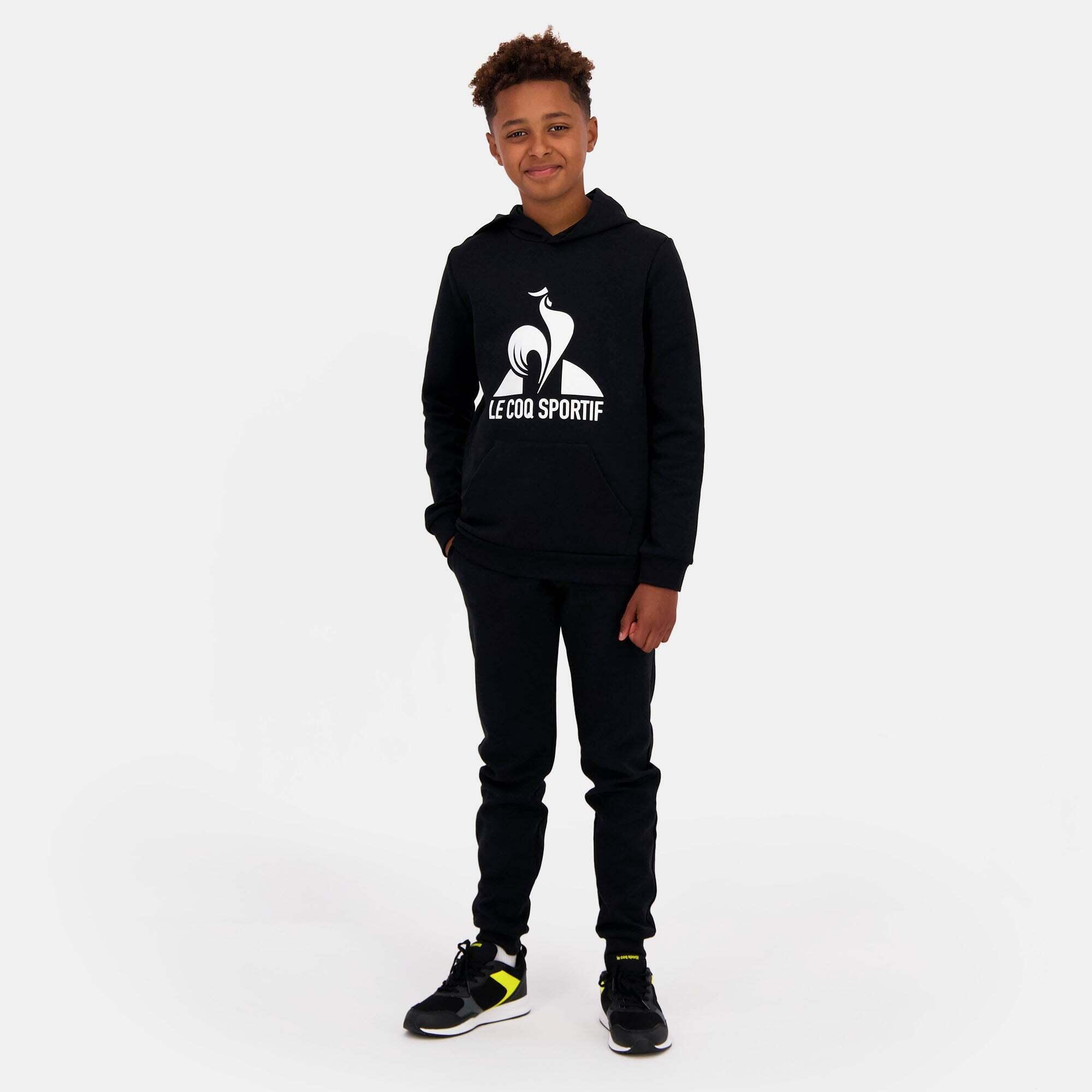 Felpa con cappuccio per bambini Le Coq Sportif Essentiels N°3 3/7