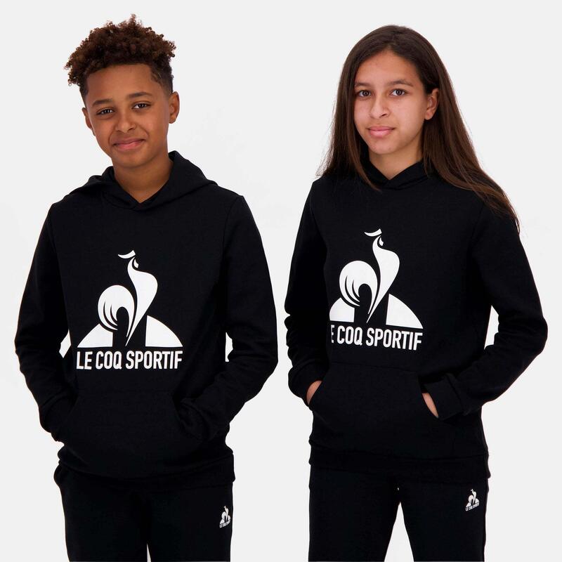 Hanorac cu glugă Le Coq Sportif Essentiels N°3 pentru copii