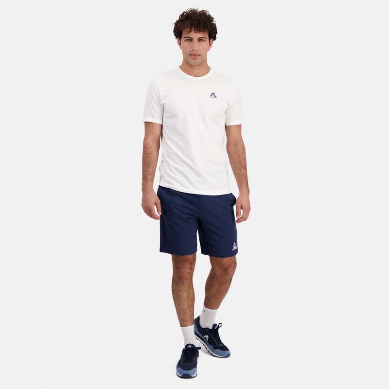 Le coq sportif T-Shirt Manche Courte TriN4 Blanc | Dressinn