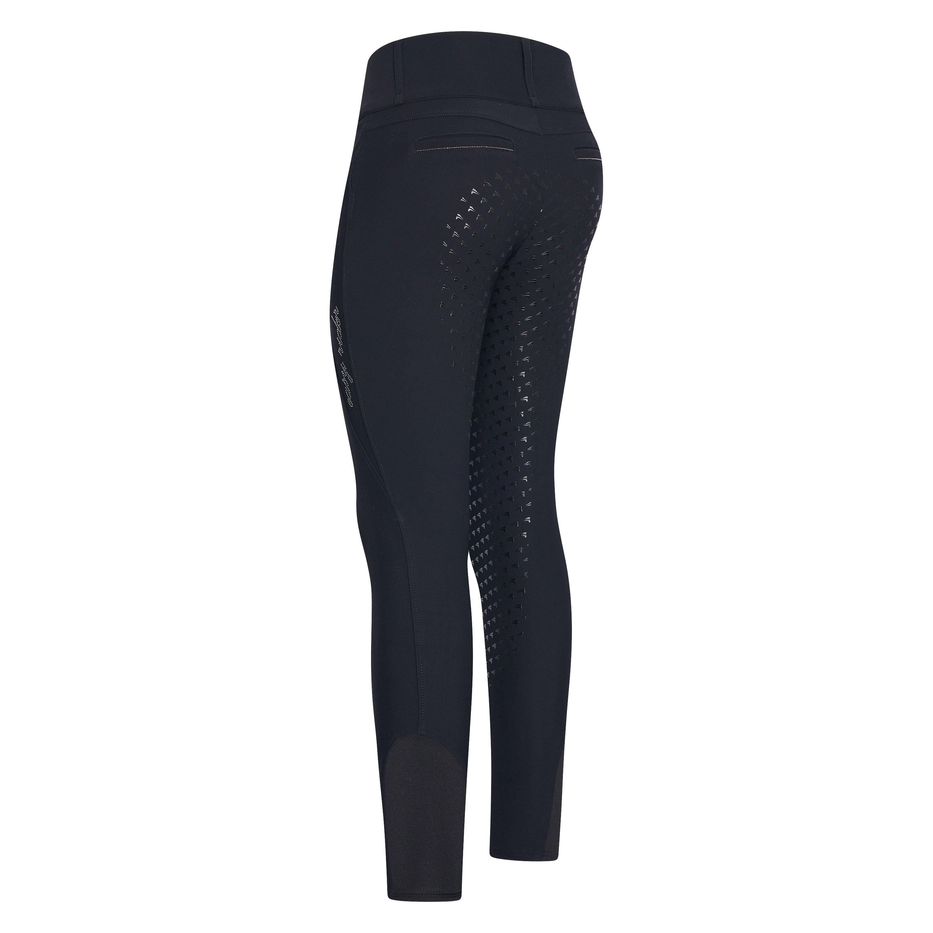 Pantaloni da equitazione full grip da donna Easy Rider Amara 2/4