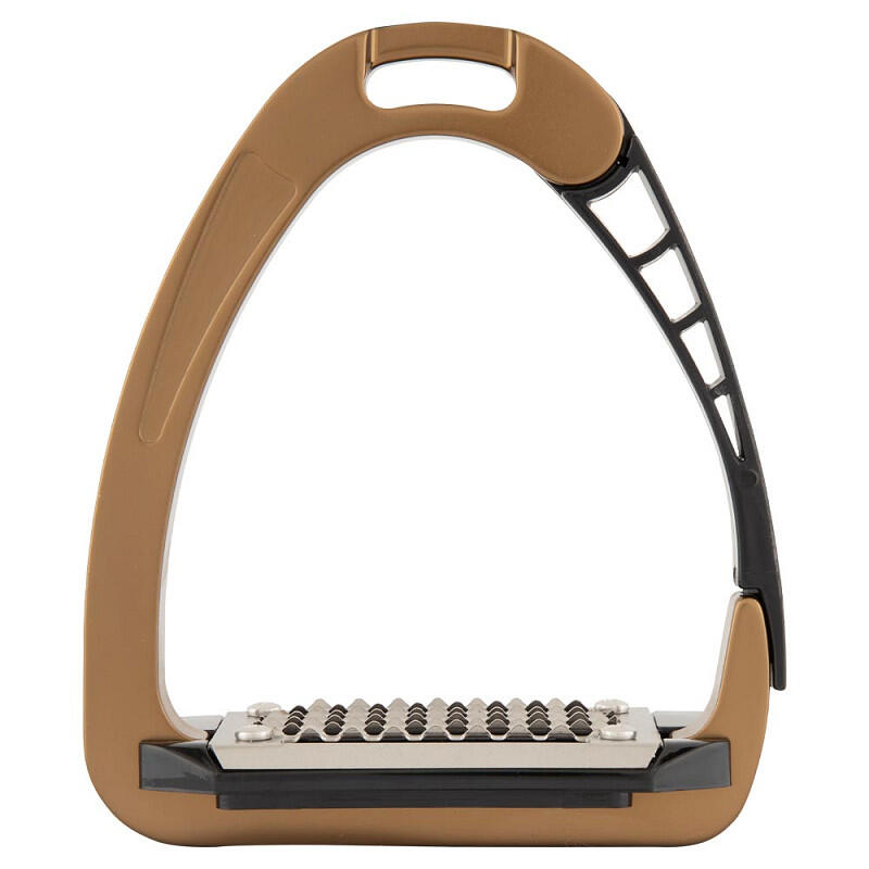 Acavallo - Étriers Équitation Acavallo Arena Alupro - Etrier - Marron|noir|vert - 120 Mm - Decathlon