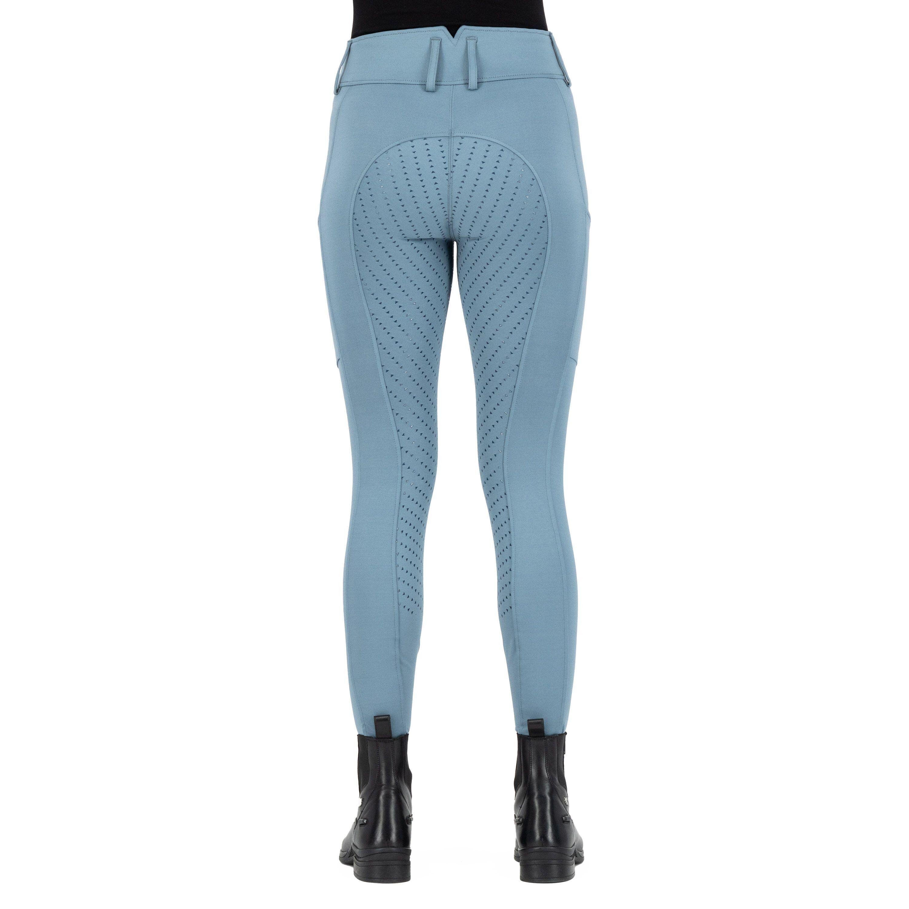 Pantaloni da equitazione full grip da donna Easy Rider Rihanna 2/4