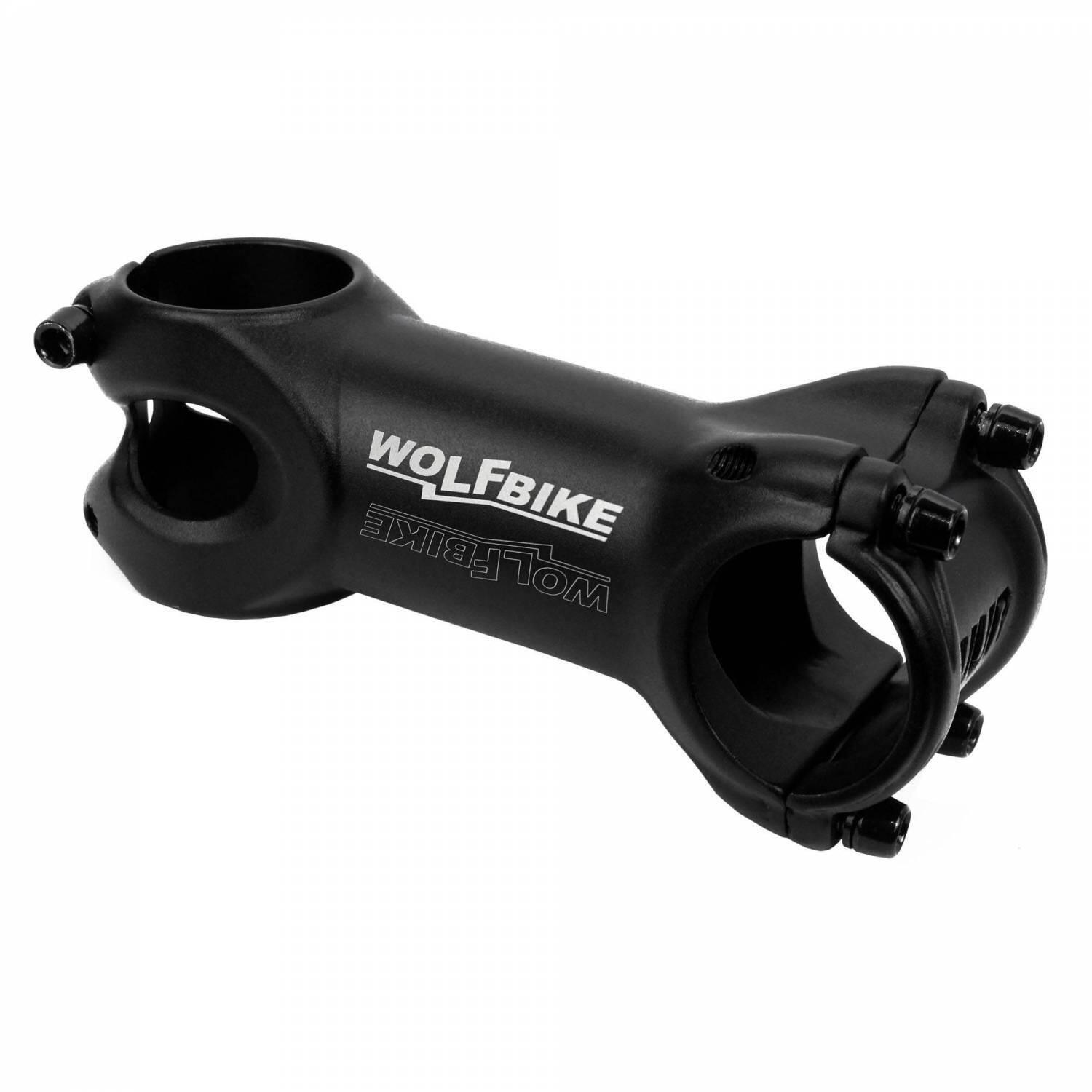 WOLFBIKE Attacco manubrio in alluminio +/-7º montato Wolfbike Laser