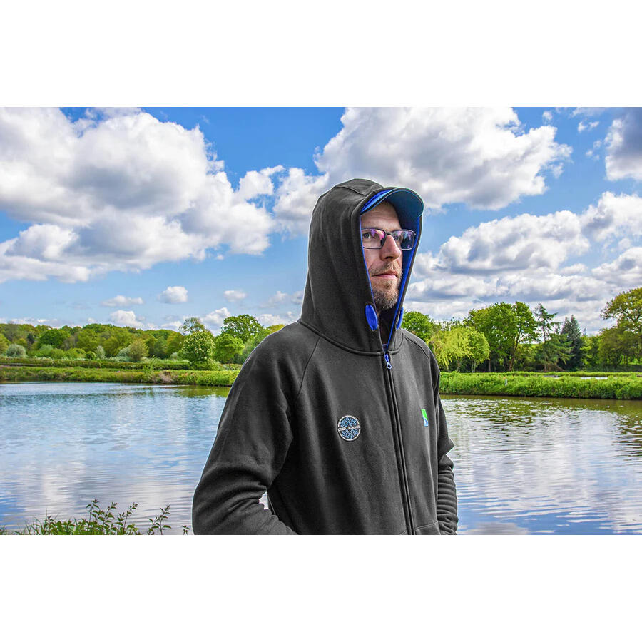 Hooded sweatshirt met rits Preston 4/7