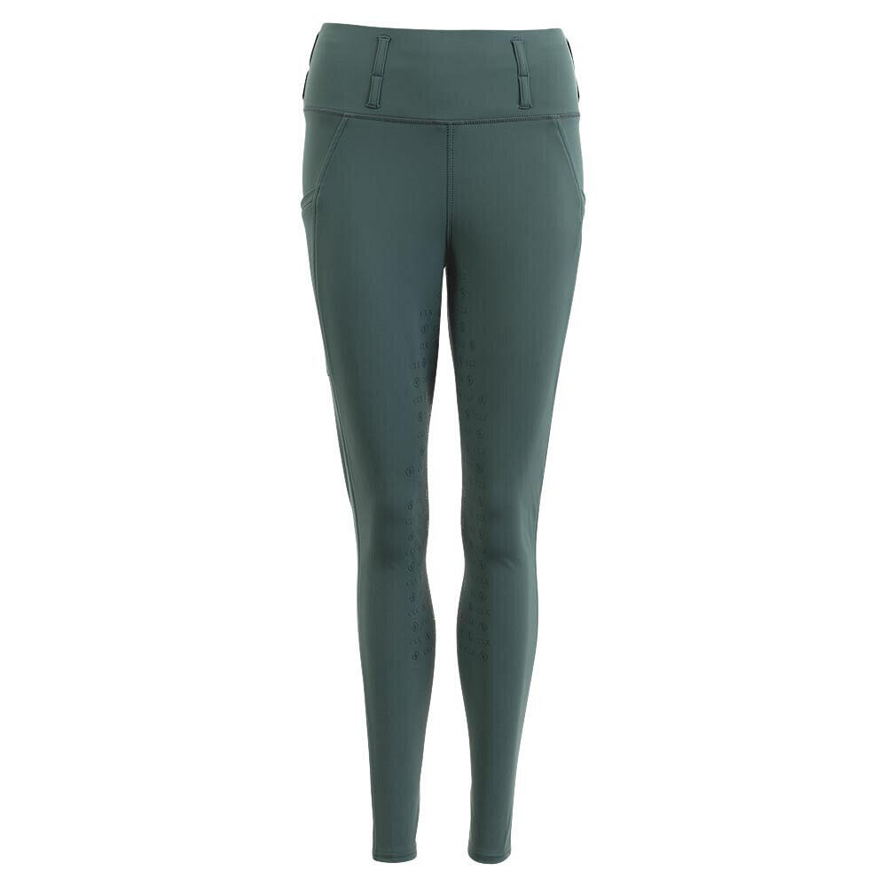 Br - Legging Équitation Full Grip Femme Br Equitation Clx - Legging - Bleu|vert - 44 - Decathlon