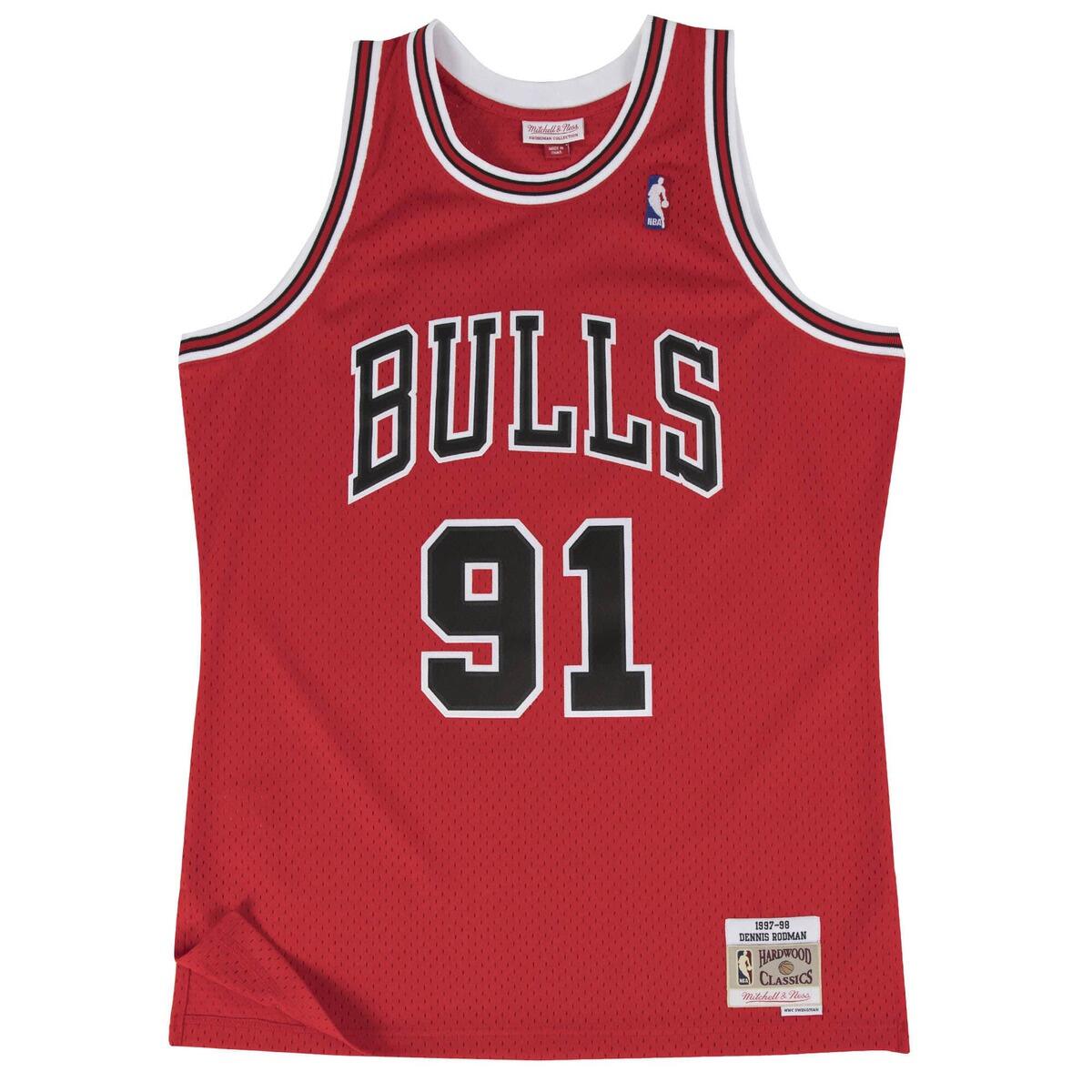 MITCHELL & NESS Chicago Bulls NBA Jersey Dennis Rodman