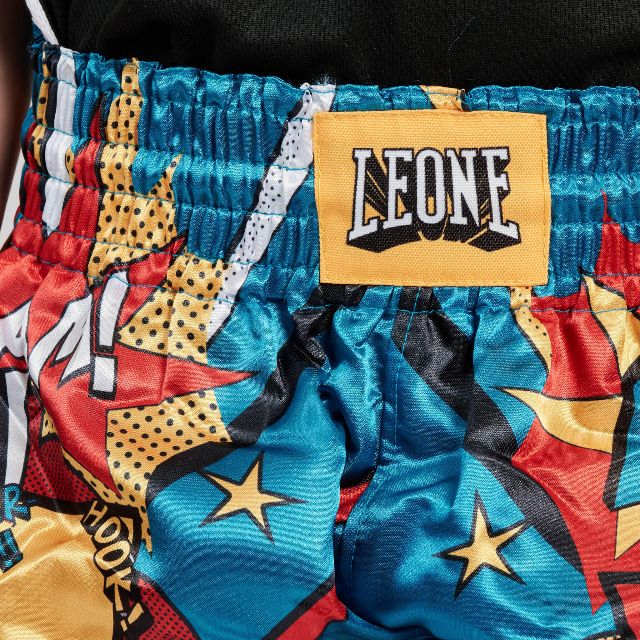 Pantalón kick y thai infantil Leone1947 HERO azul claro S 5/6