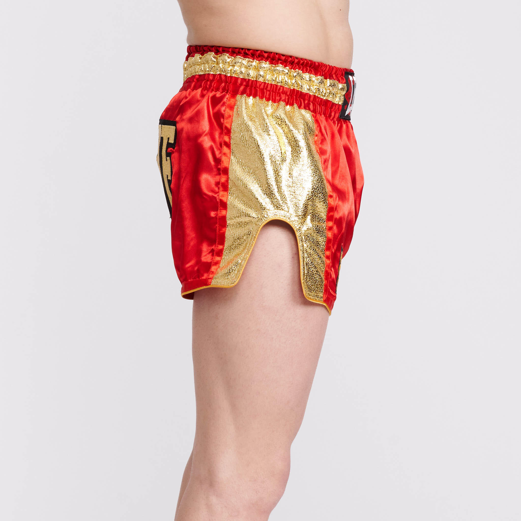 Leone1947 Pantalón Muay Thai KHAO LAK rojo XL 7/7