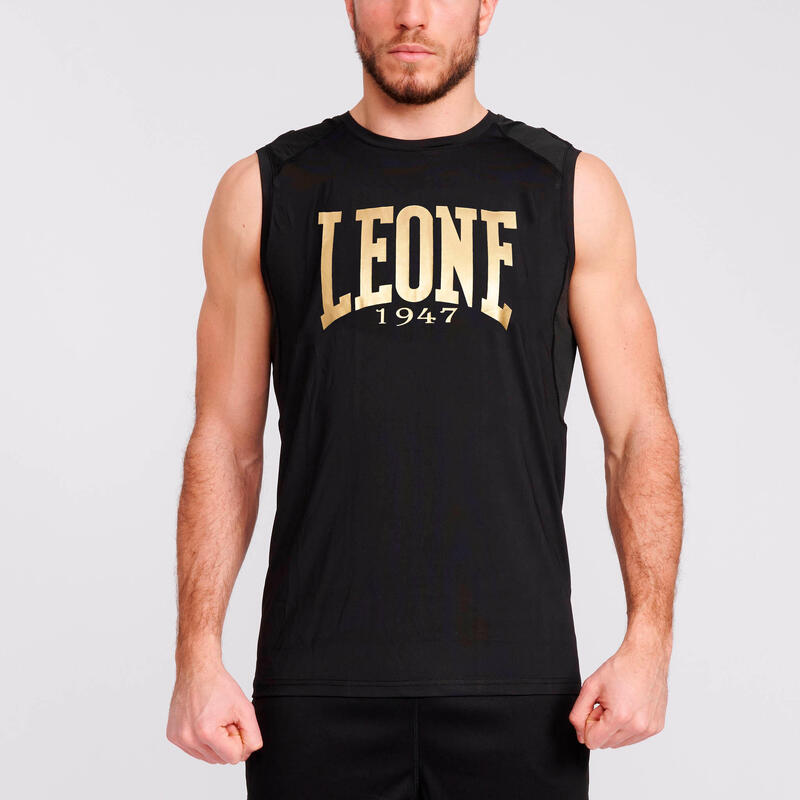 Camiseta sin mangas Leone1947  DNA negro/M