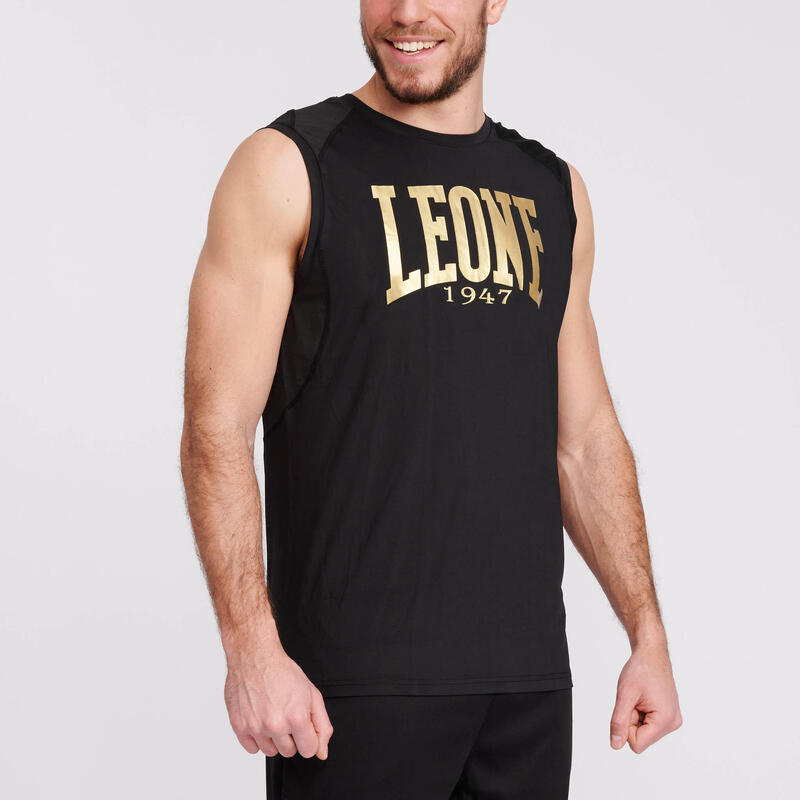 Camiseta sin mangas Leone1947  DNA negro/M