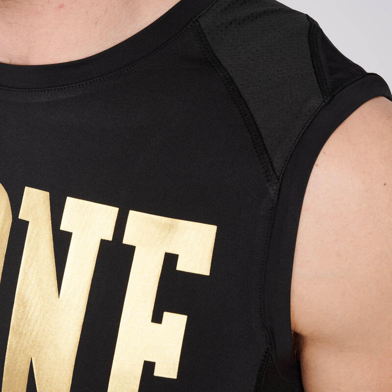 Camiseta sin mangas Leone1947  DNA negro/M