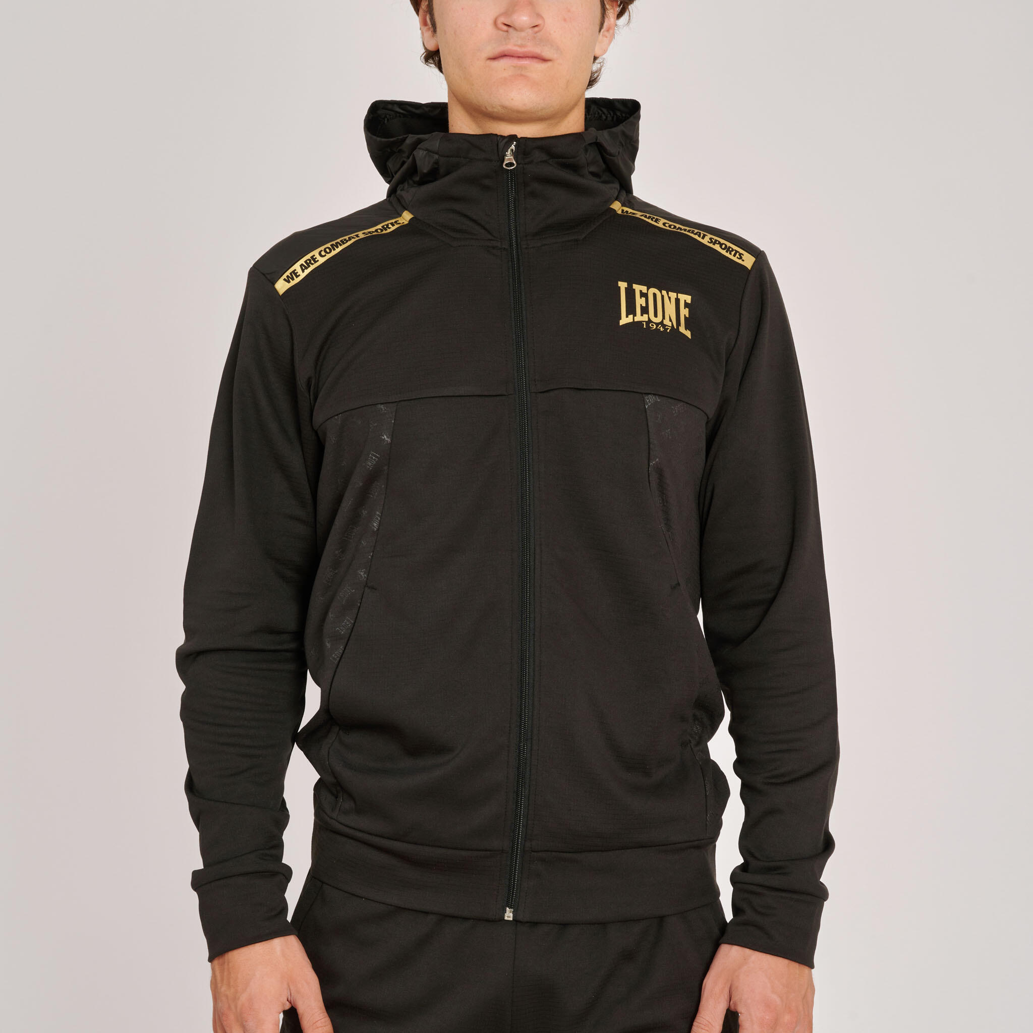 Leone1947 Sudadera con capucha DNA SMALL negro XXL 5/7