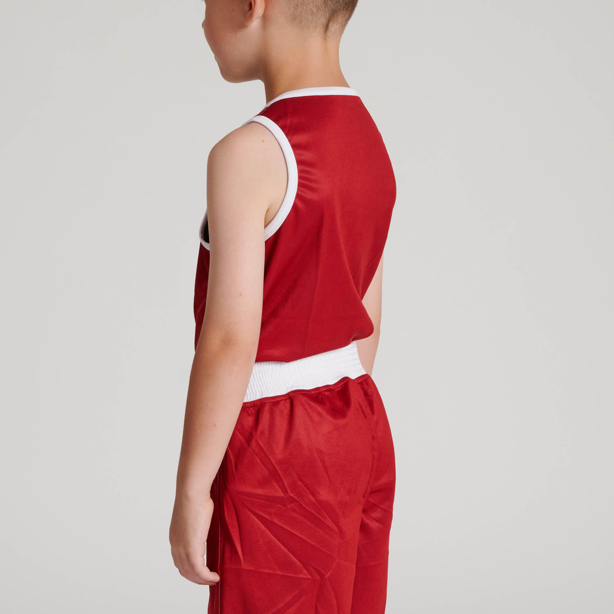 Camisola de boxe infantil reversível Leone1947 azul/vermelho XL 2/7