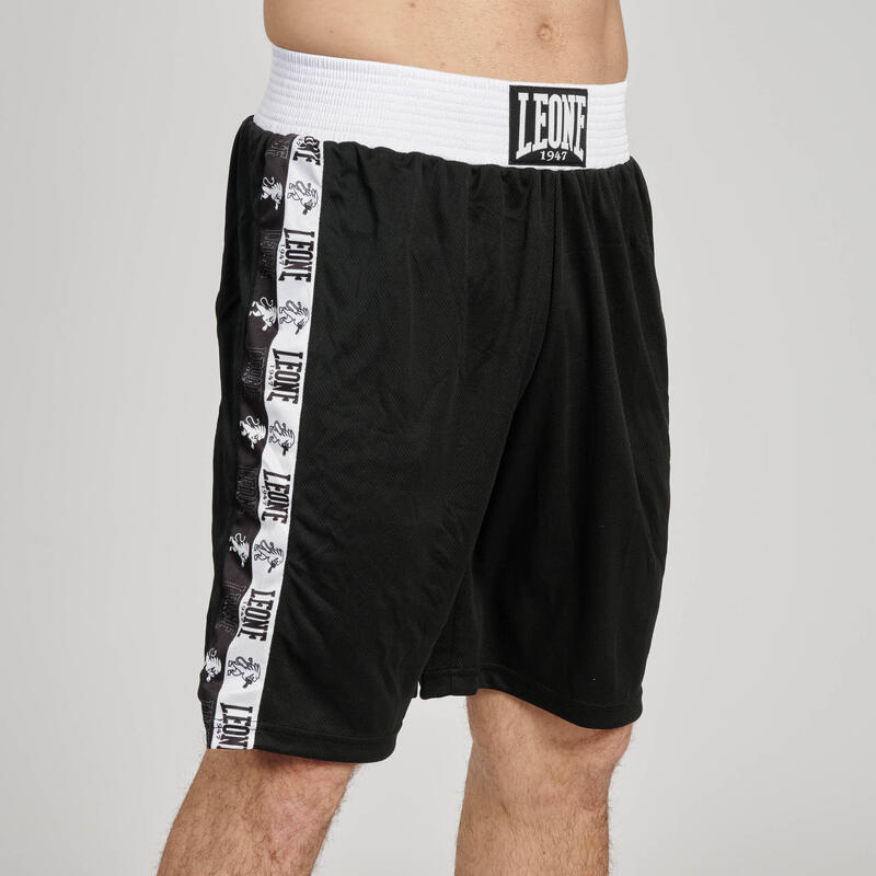 Short de box Leone Iconic - Negru