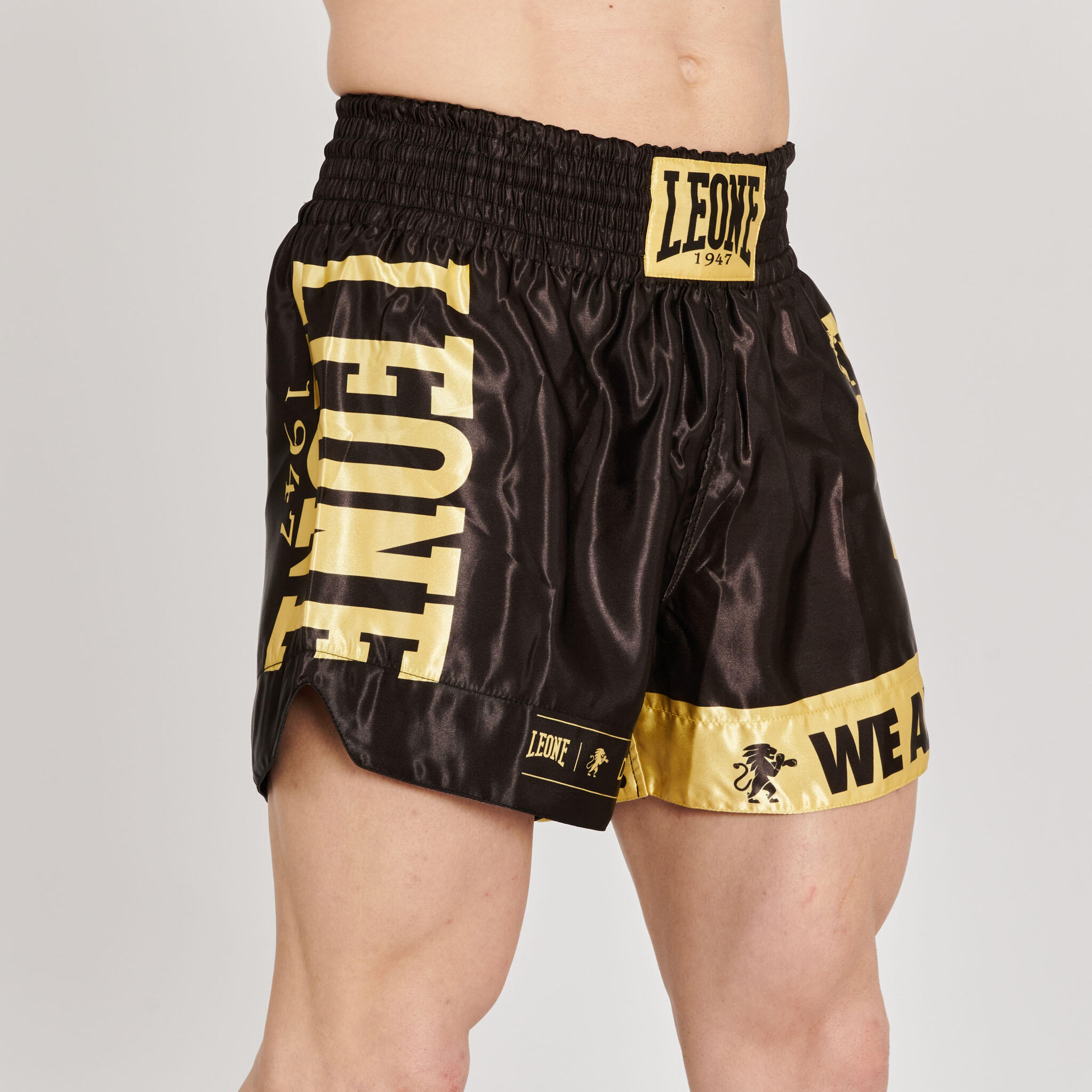 Leone1947 Pantalón Kick y Thai DNA negro XS 5/6