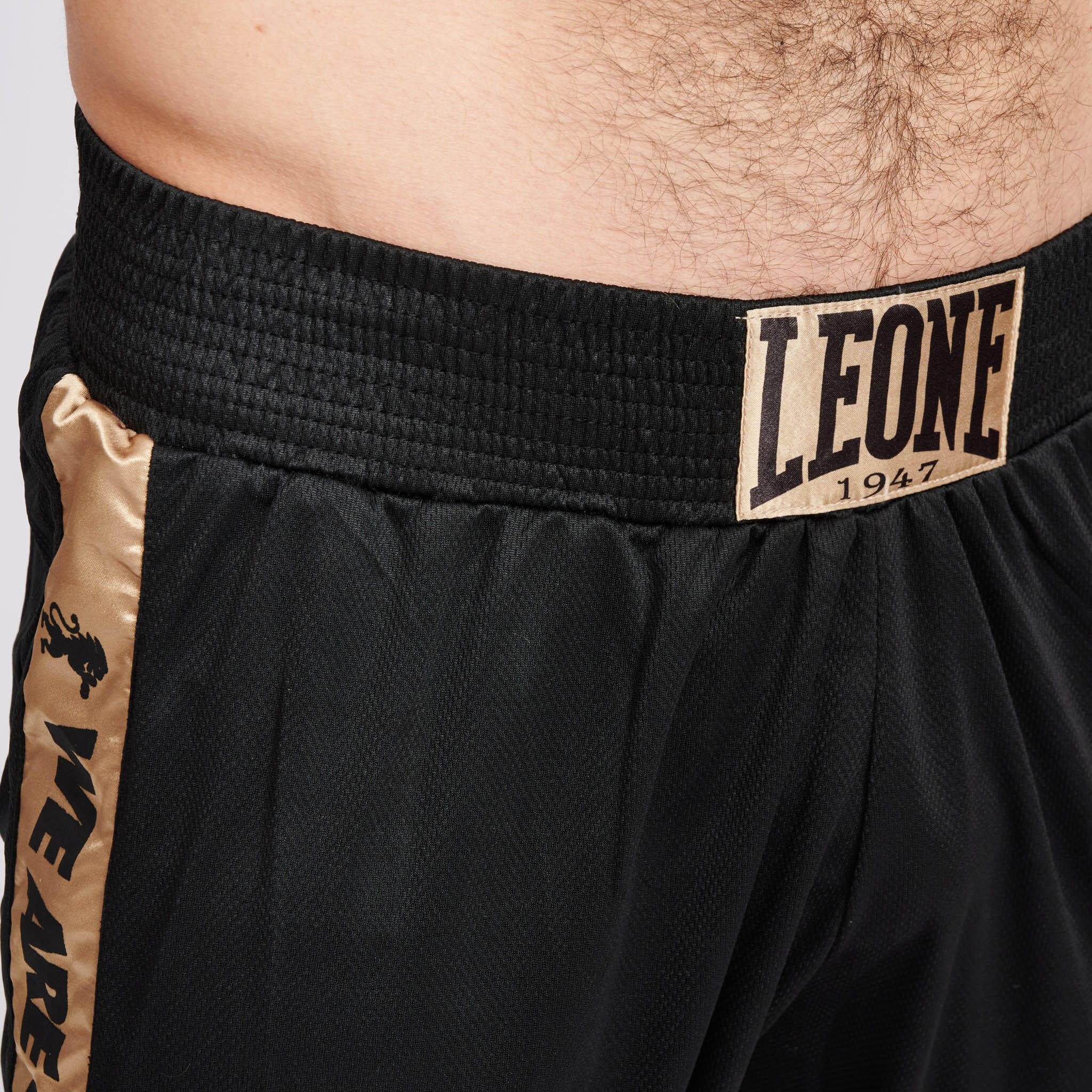 Leone1947 Pantalón de boxeo DNA negro M 6/7