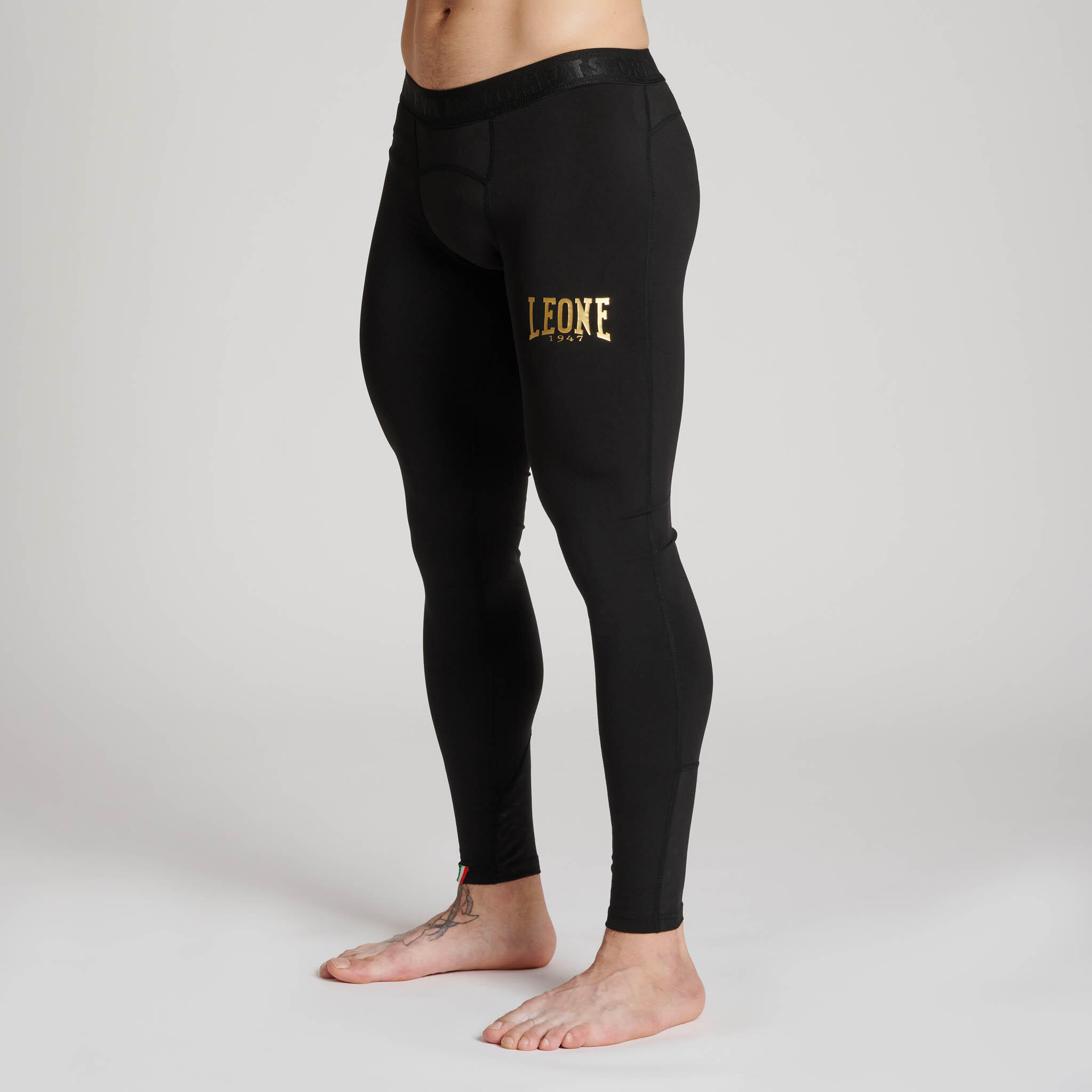 Leggings de compresión Leone1947 DNA para hombre negro L 5/7