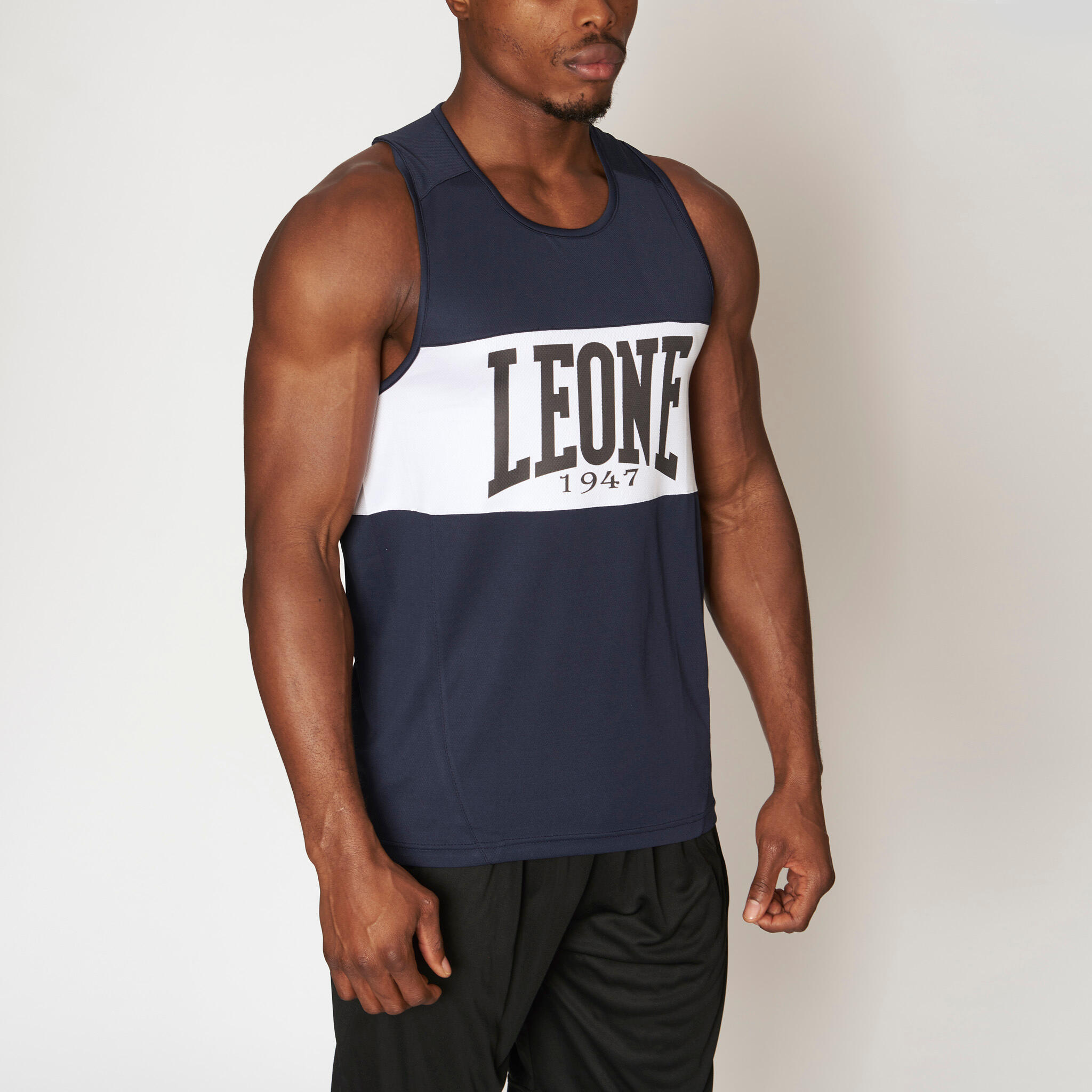 LEONE 1947 Camiseta boxeo Leone1947  SHOCK azul/L